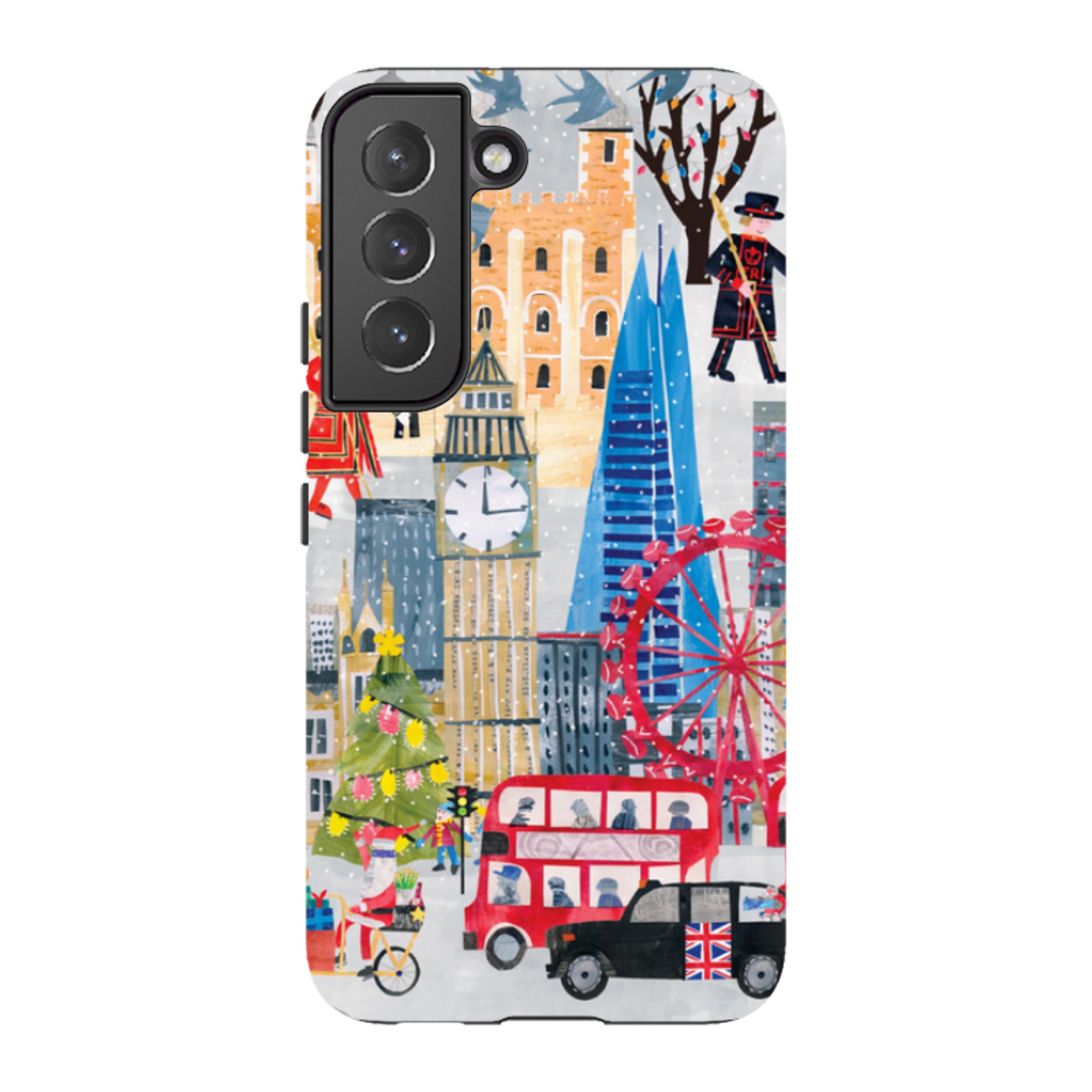 Samsung Tough Case - Christmas In London By Tracey English