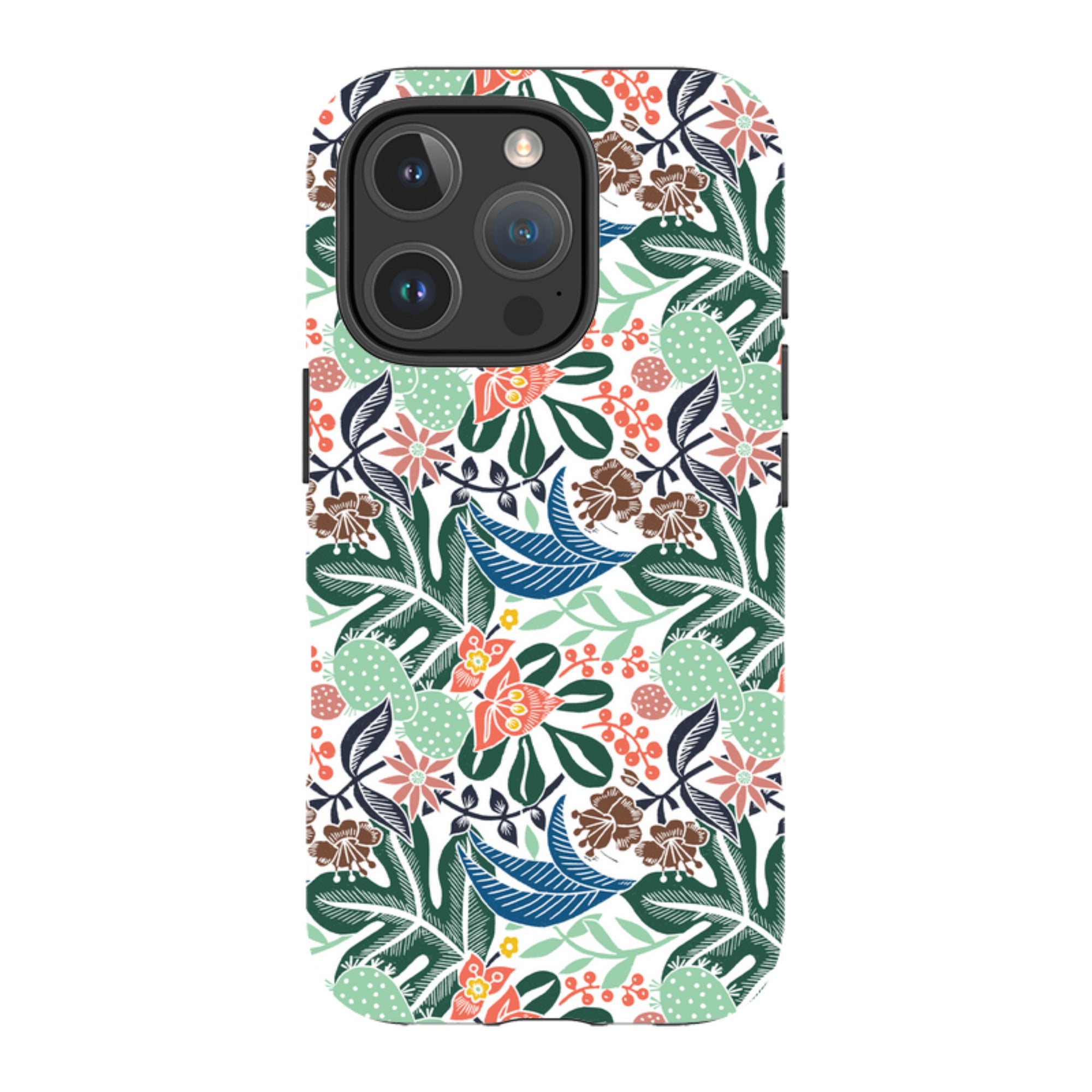 iPhone Tough Case - Tropical Cactus 2 By Kate Heiss