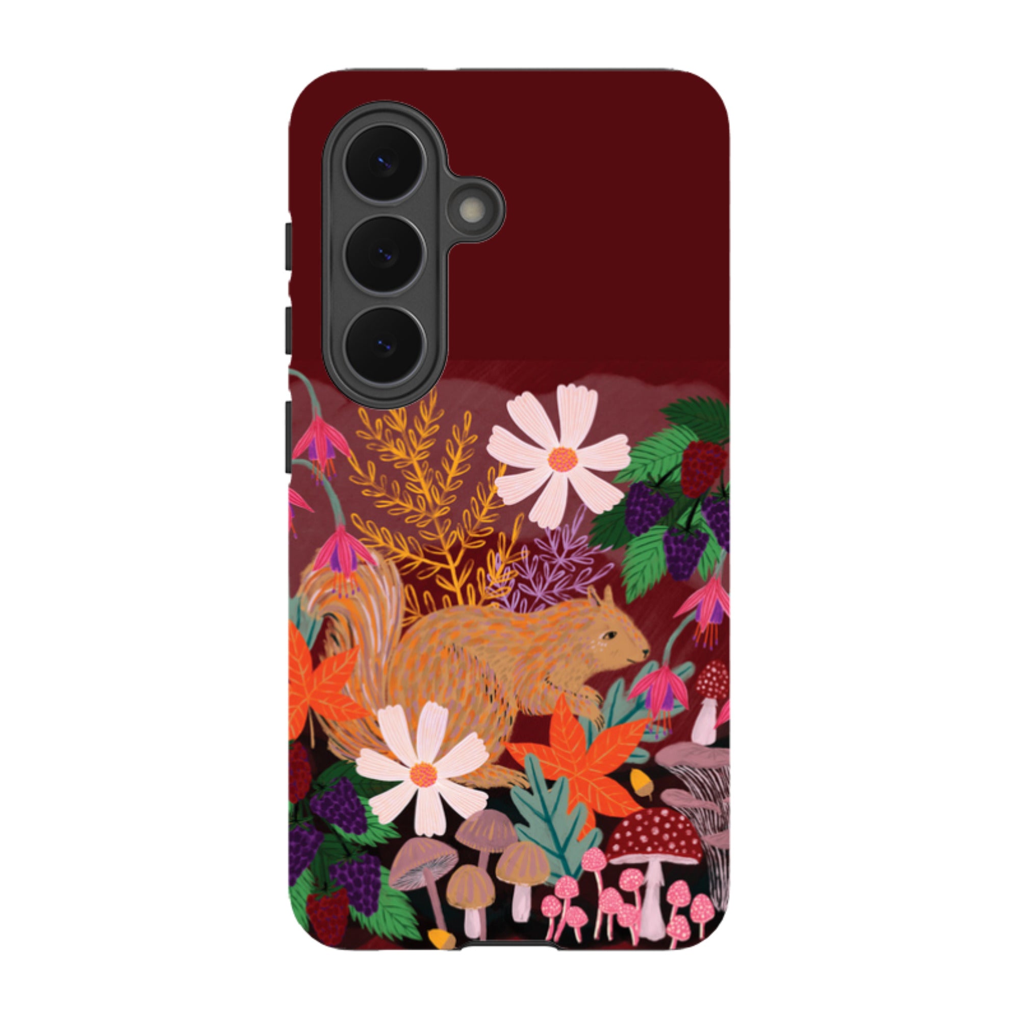 Samsung Tough Case - Autumn Squirrel By Lee Foster Wilson