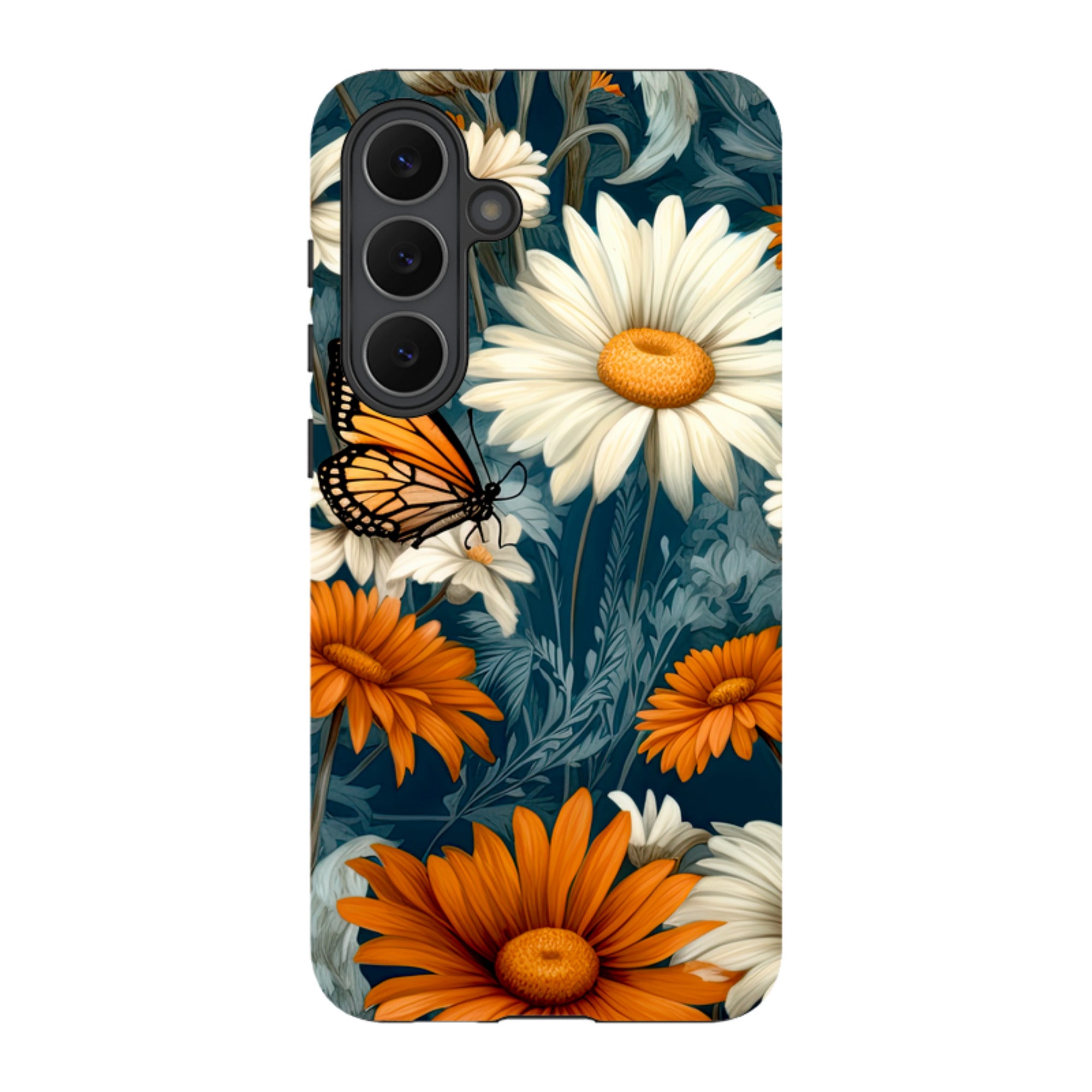 Samsung Tough Case - Butterfly Daisies