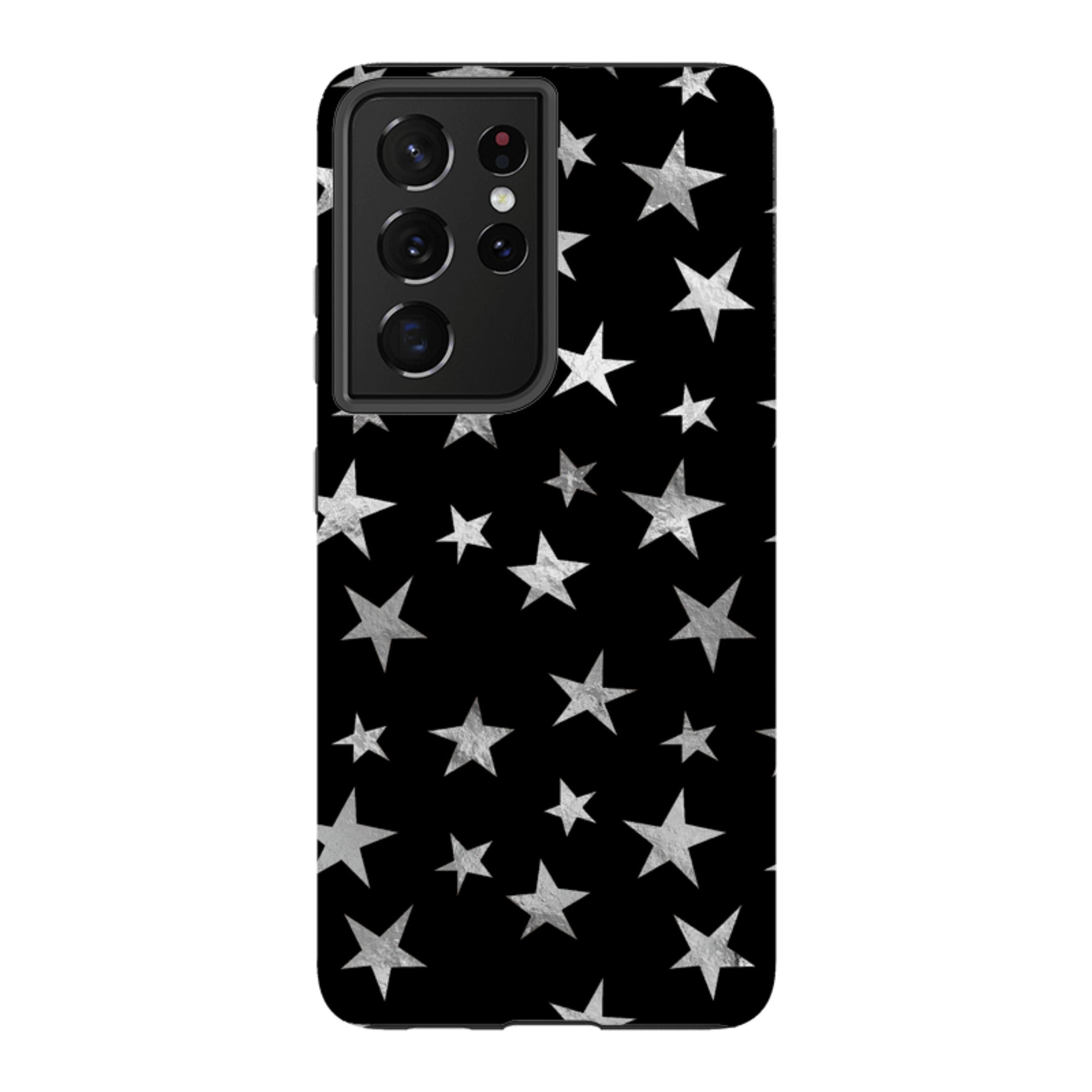 Samsung Tough Case - Black and Silver Stars