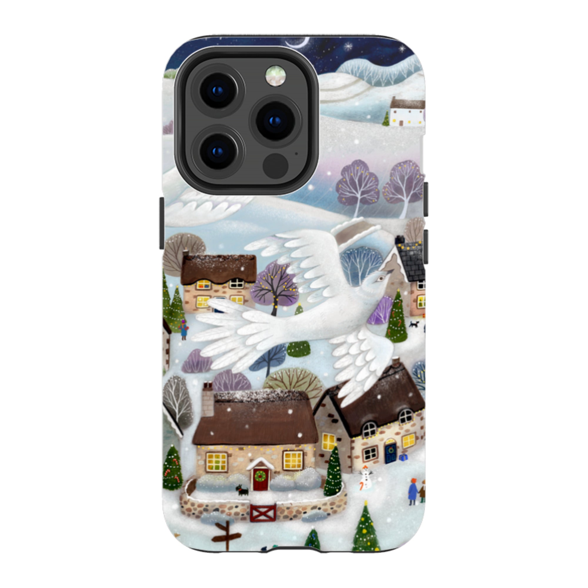 iPhone Tough Case - Advent Doves By Bex Parkin