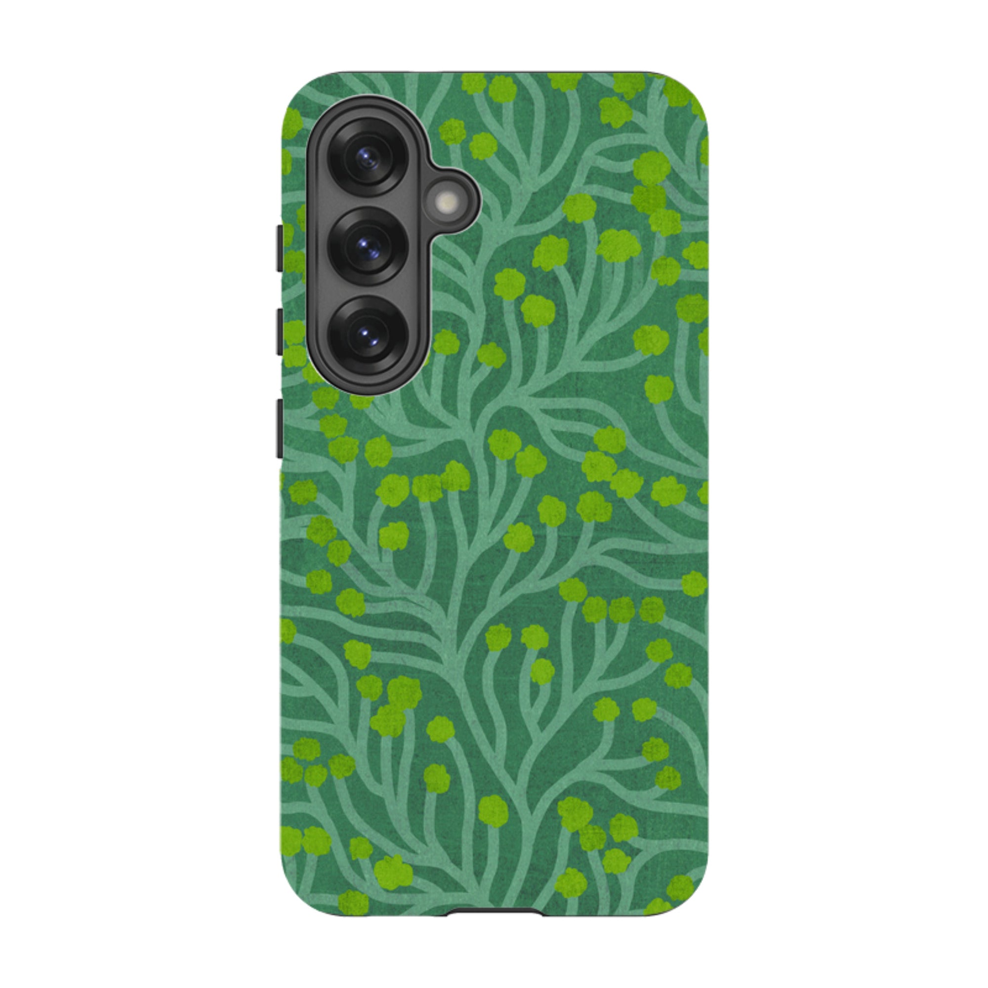 Samsung Tough Case - Vine Green And Teal By Katherine Quinn