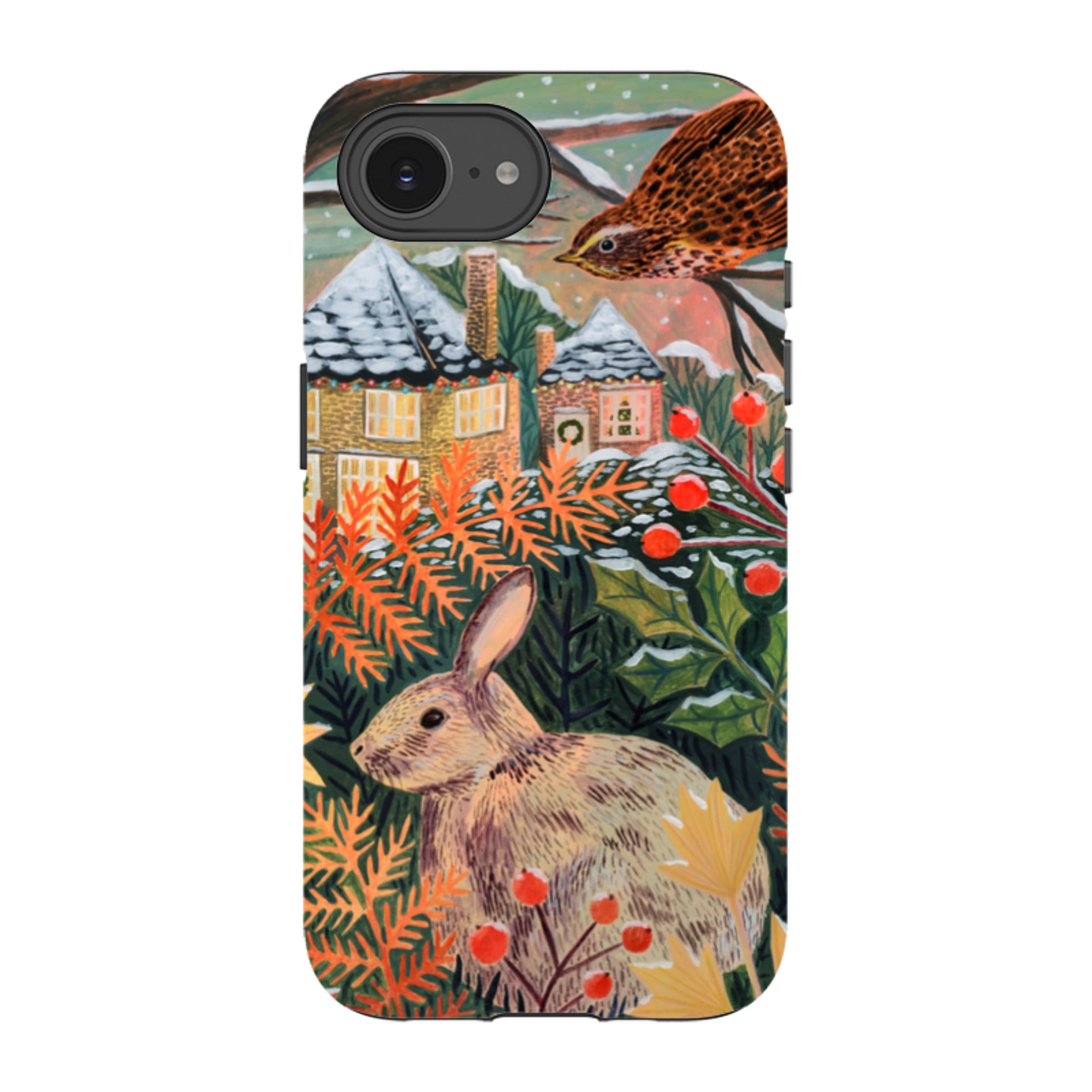 iPhone Tough Case - Rabbit By Lee Foster Wilson