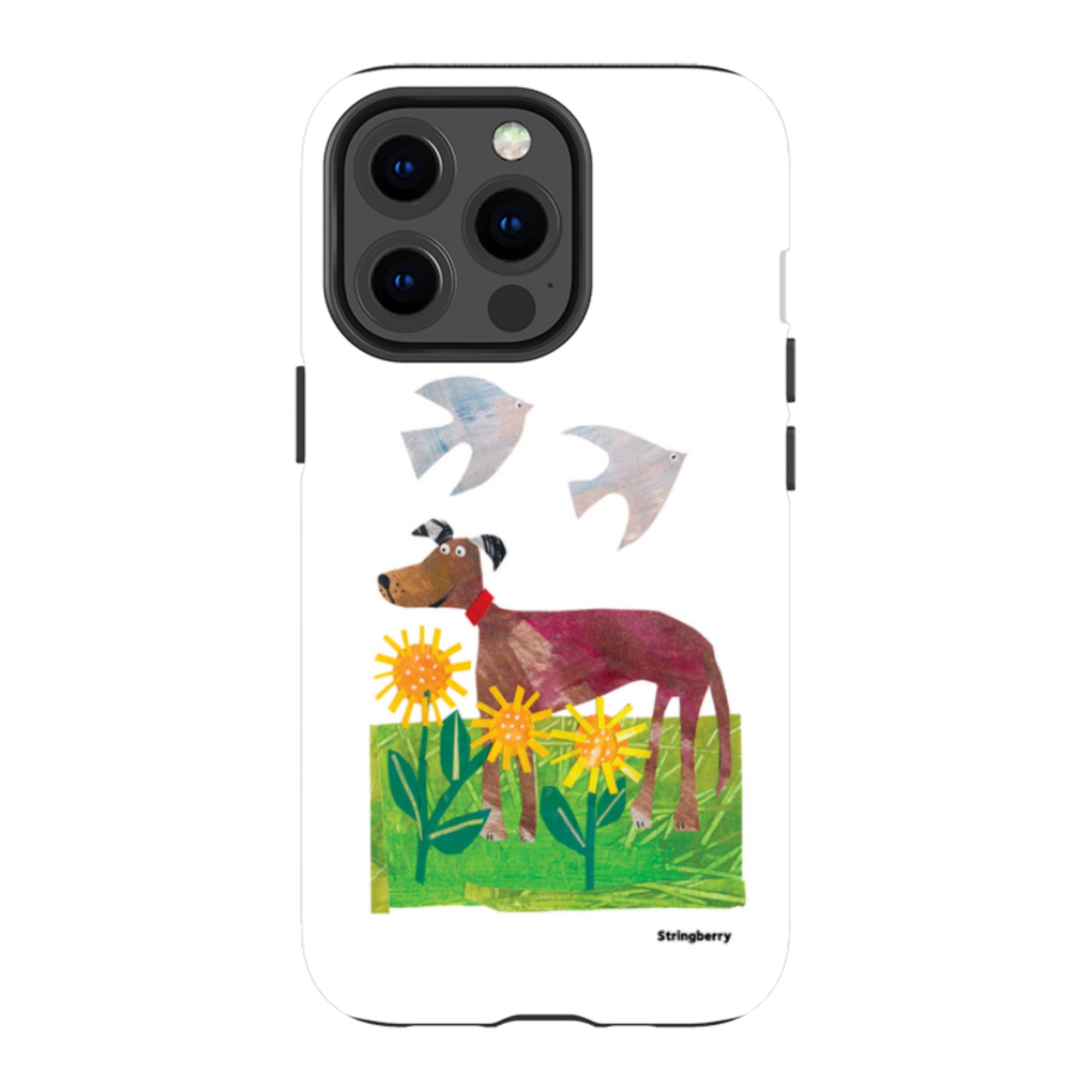 iPhone Tough Case - Days Of Dogs I By Tracey English