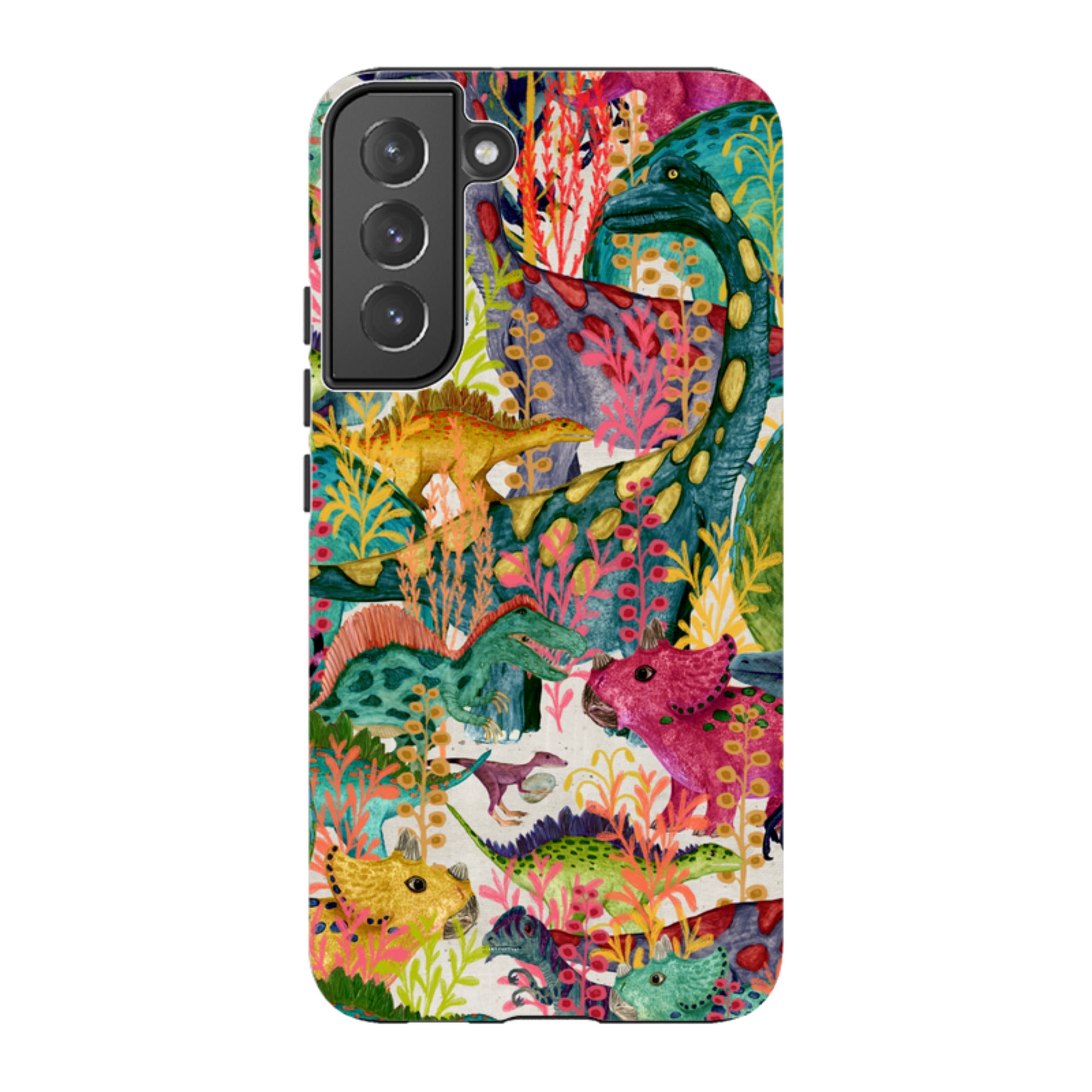 Samsung Tough Case - Dinosaur Jamboree By Katherine Quinn