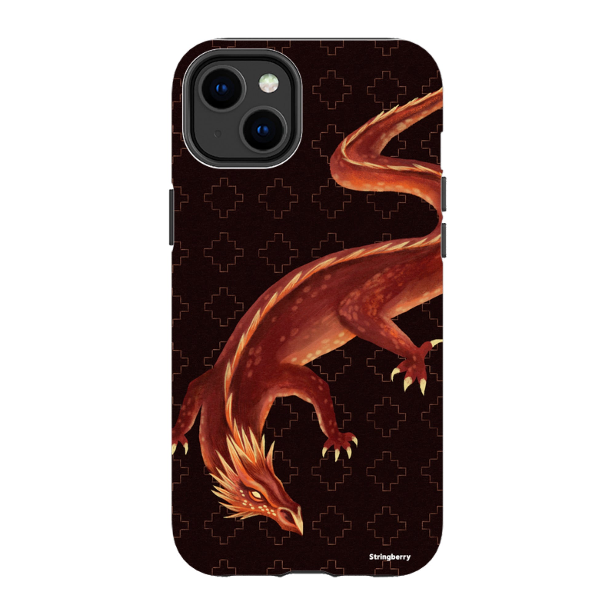 iPhone MagSafe Tough Case - Beowulf Dragon By Anna Stead