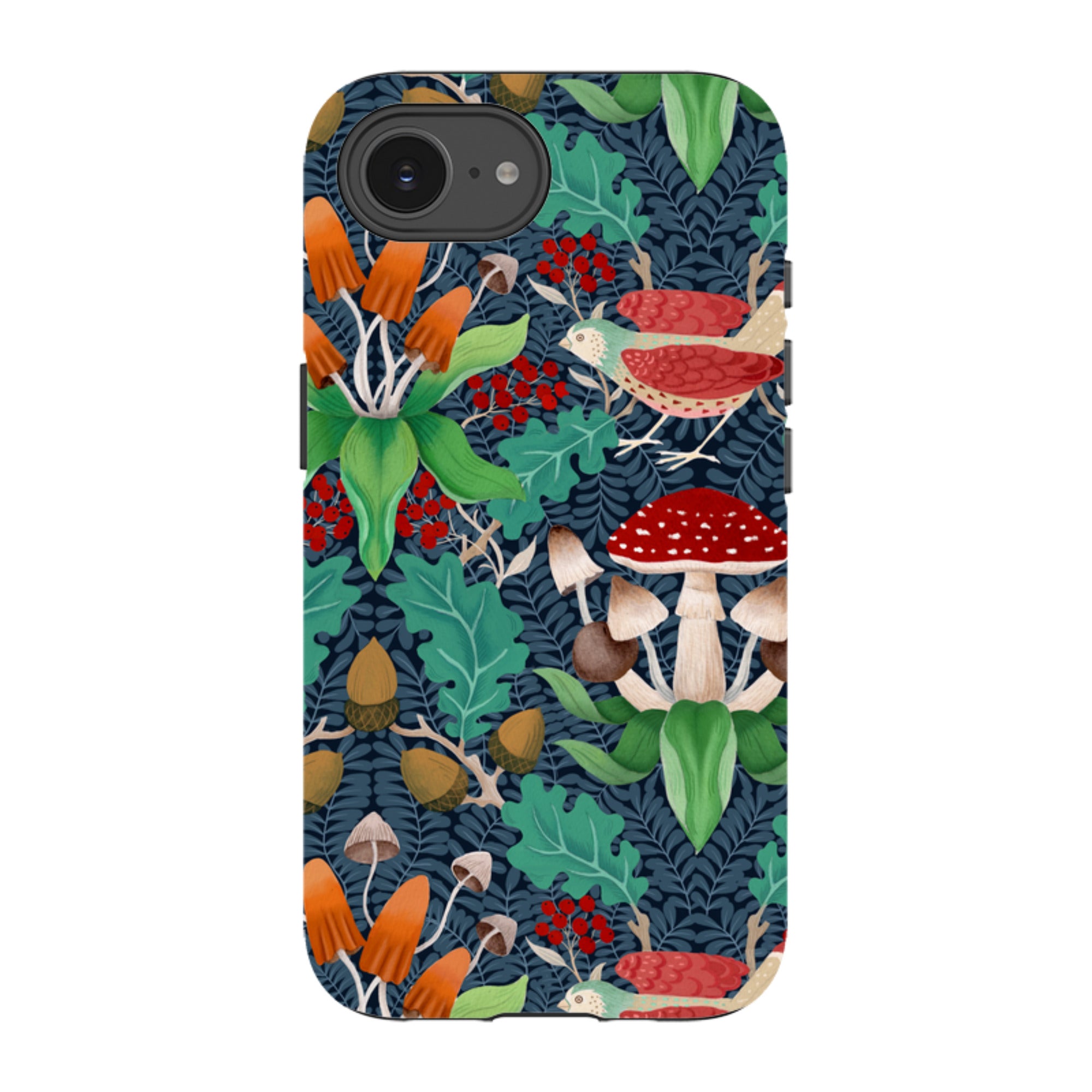 iPhone Tough Case - Mushrooms By Bex Parkin