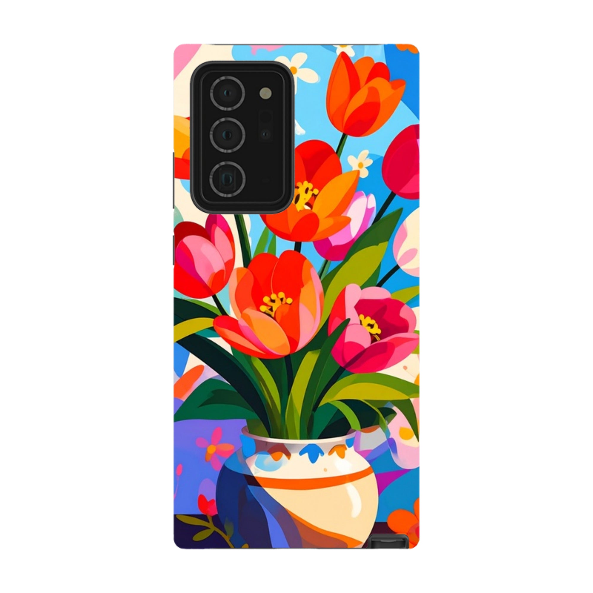 Samsung Tough Case - Tulip Pot Floral