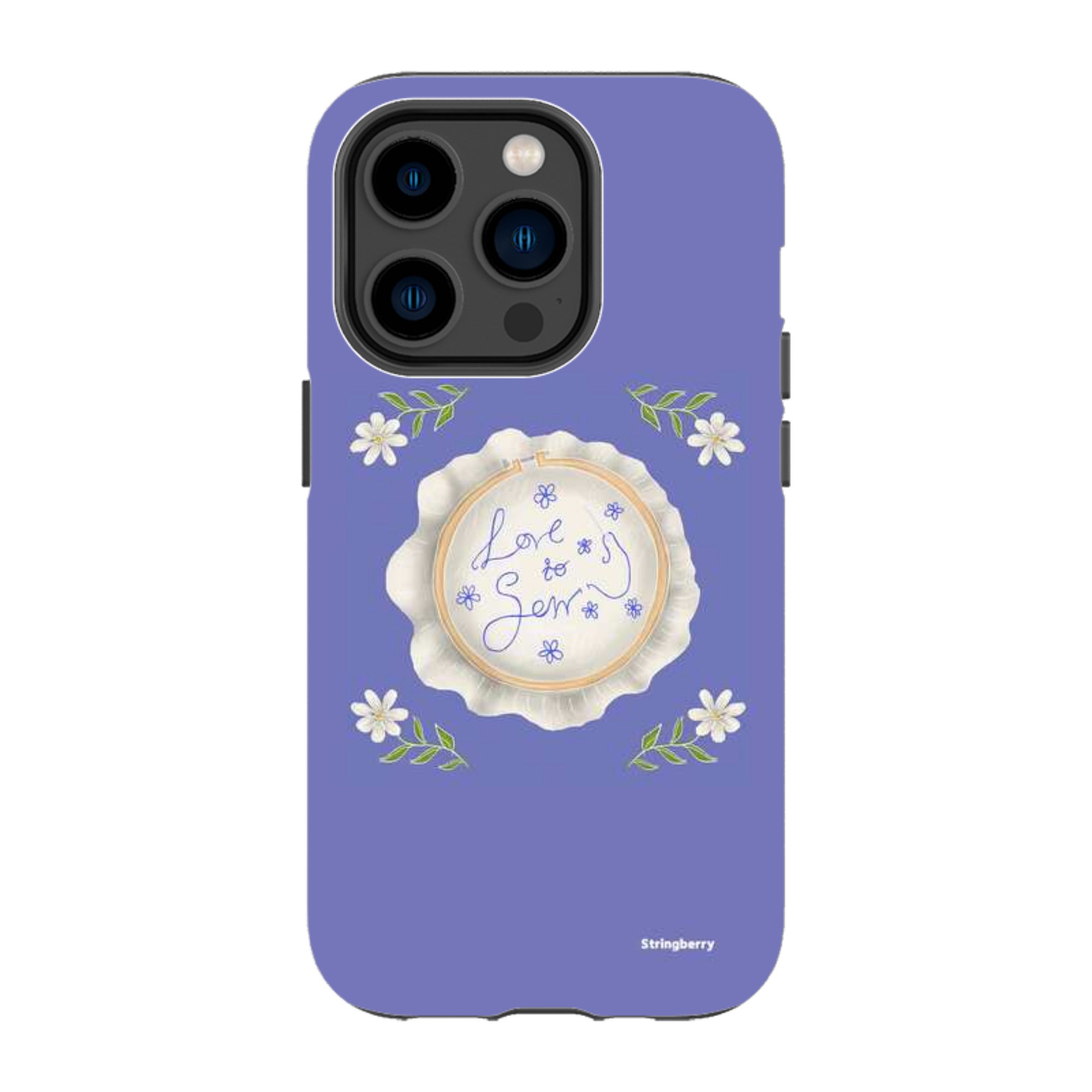 iPhone Tough Case - Love To Sew By Catherine Rowe