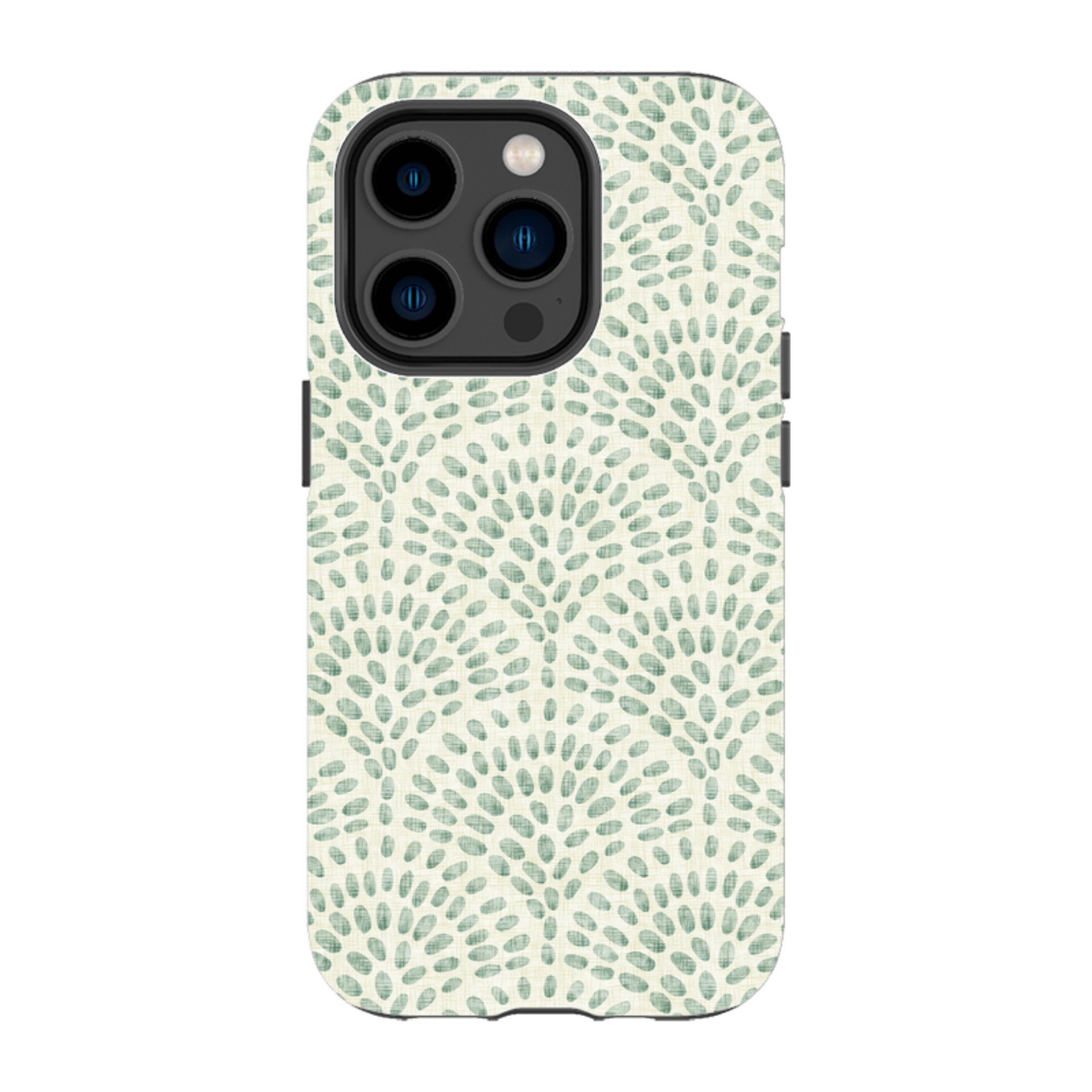 iPhone Tough Case - Scallop - Sage By Katherine Quinn