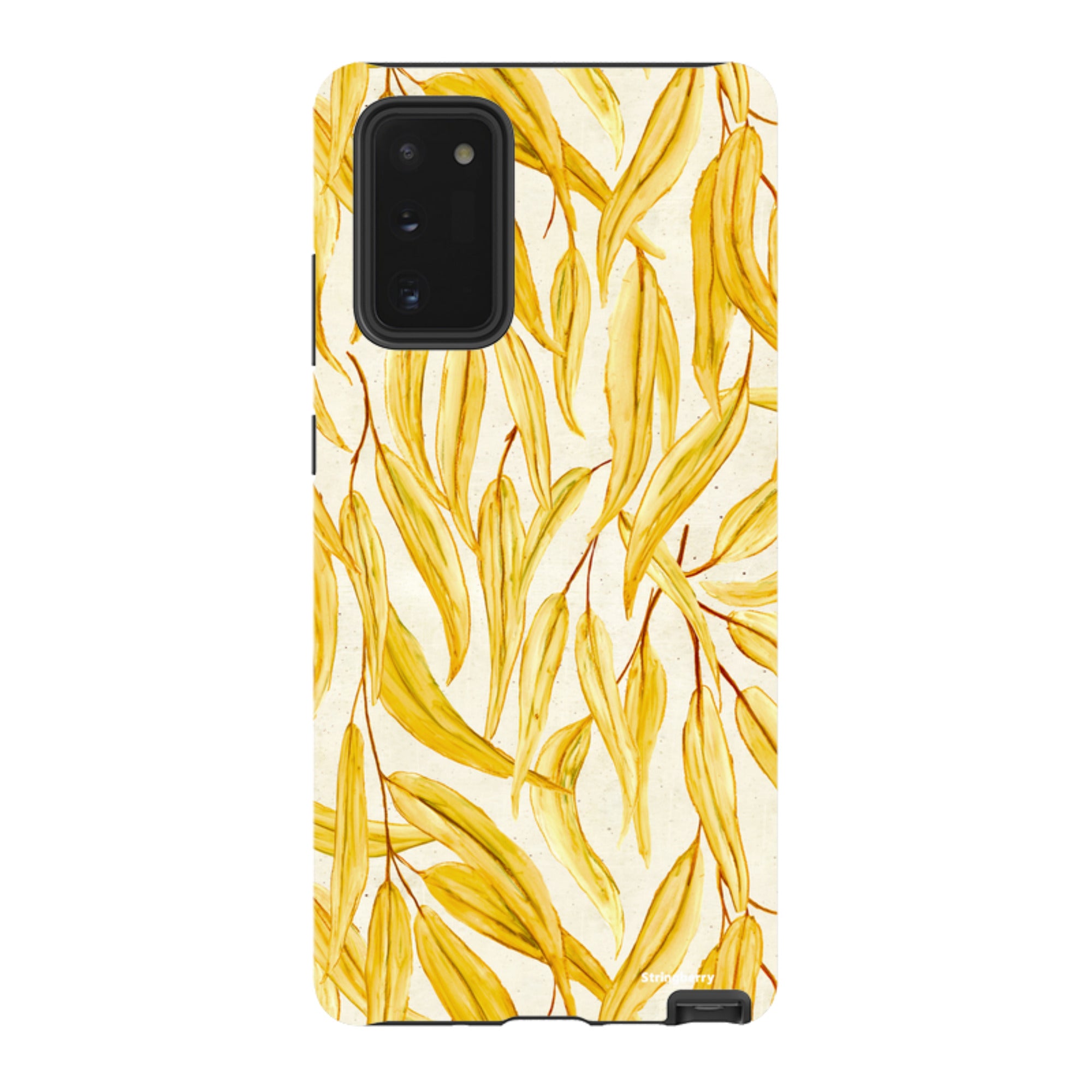Samsung Tough Case - Gum Yellow By Katherine Quinn
