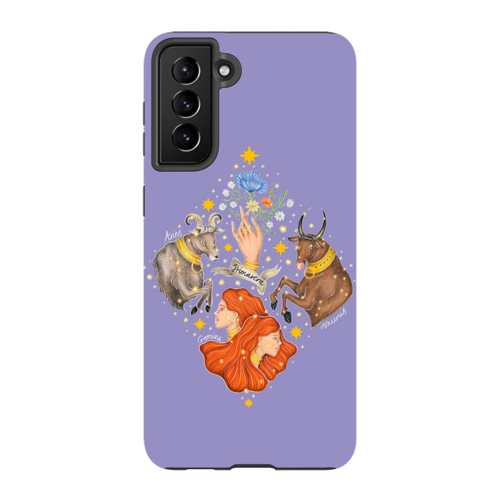 Samsung Tough Case - Spring Zodiac By Catherine Rowe