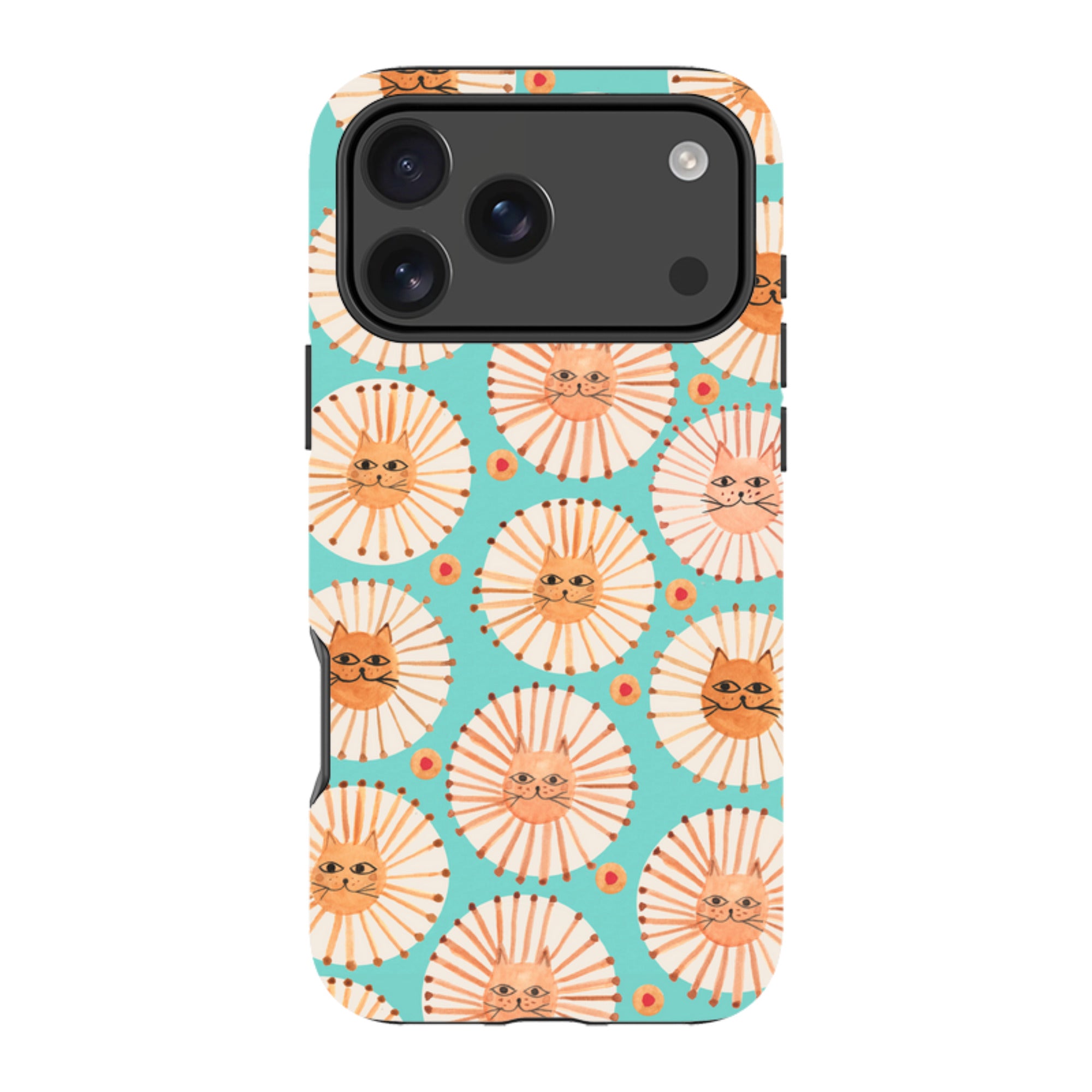 iPhone Tough Case - Wild Cats By Gabriela Larios