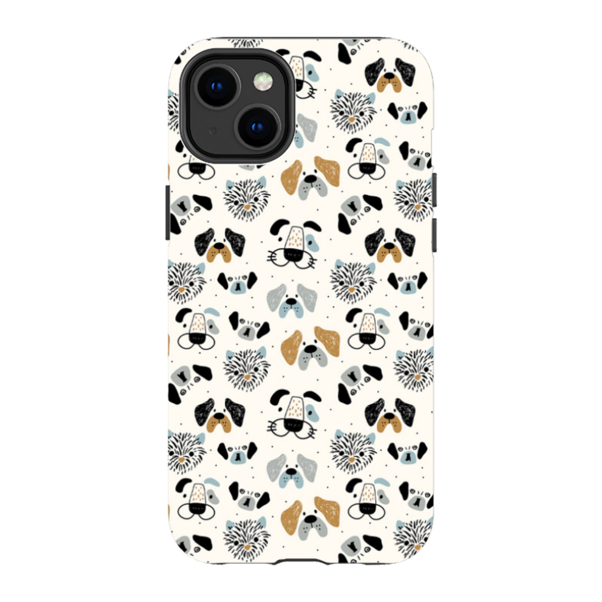 iPhone Tough Case - Dog Pattern Large