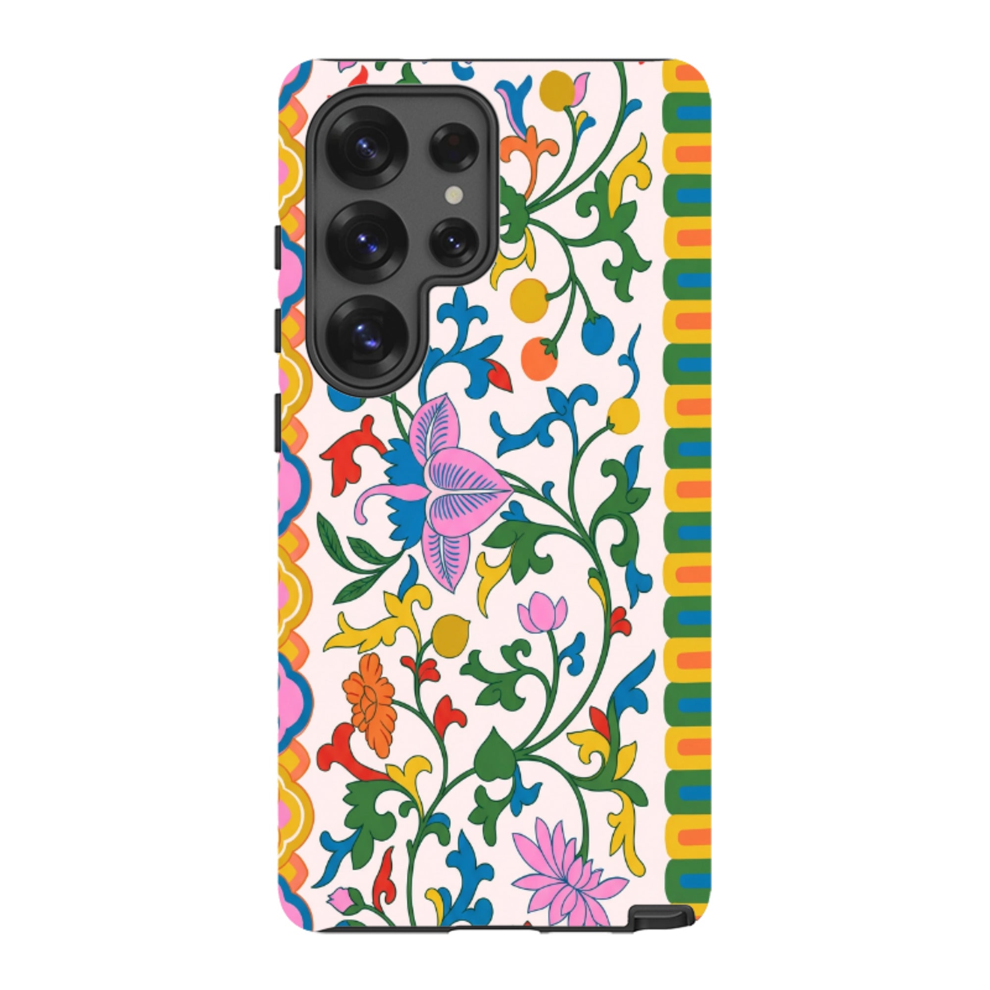 Samsung Tough Case - Vintage Asian Silk Tapestry