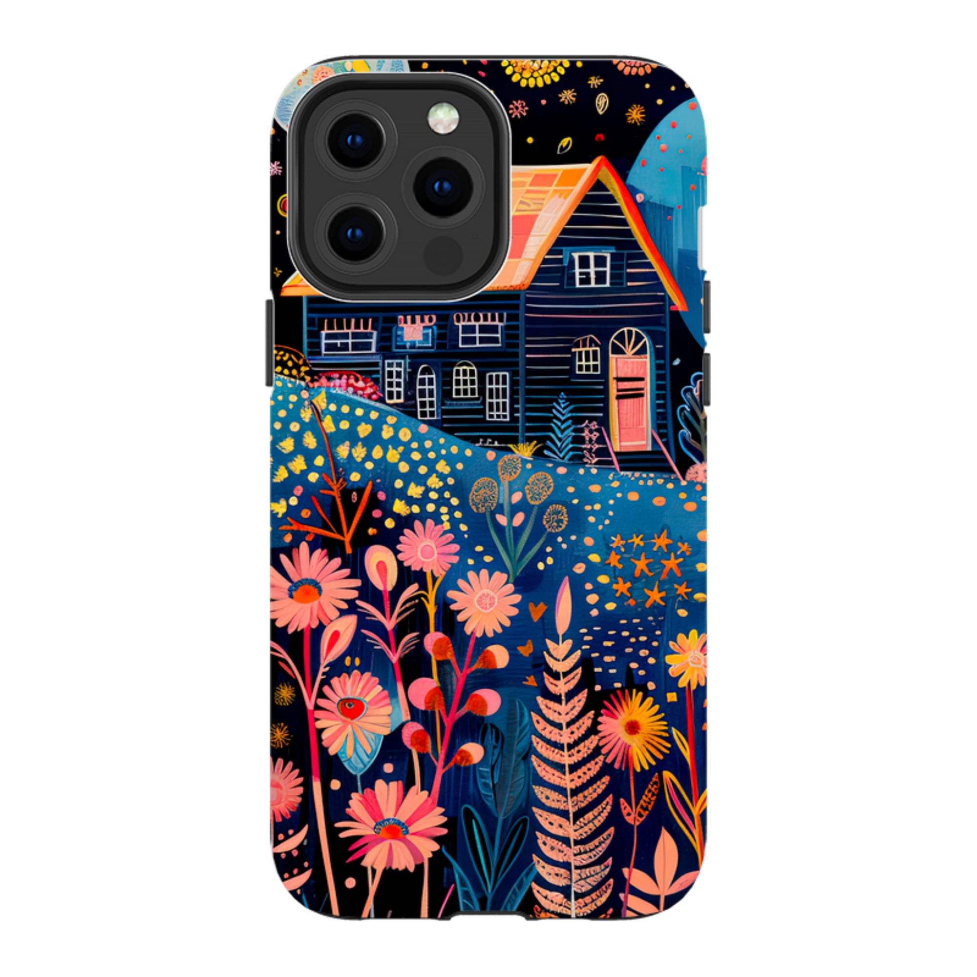 iPhone Case - Folk Art House V