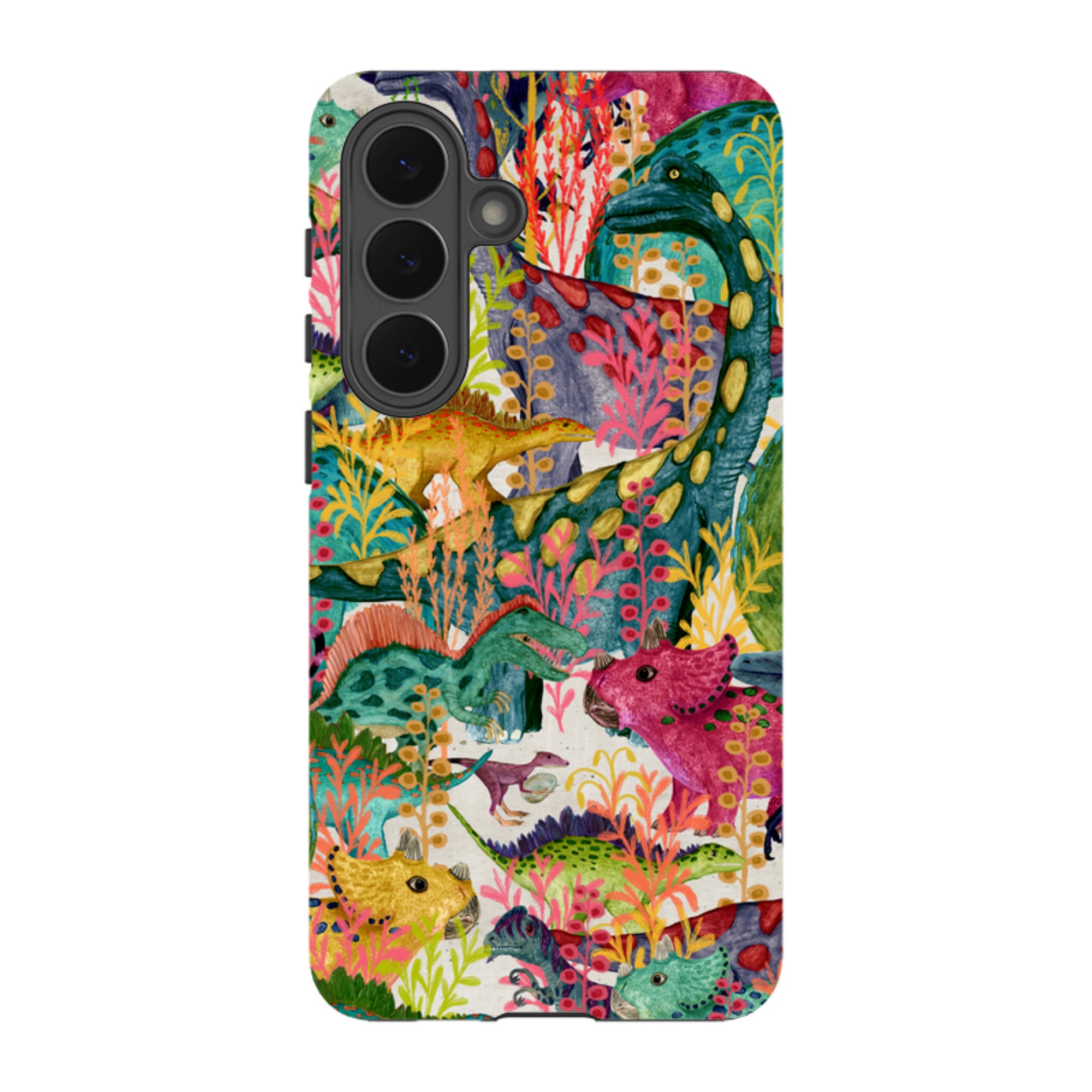 Samsung Tough Case - Dinosaur Jamboree By Katherine Quinn