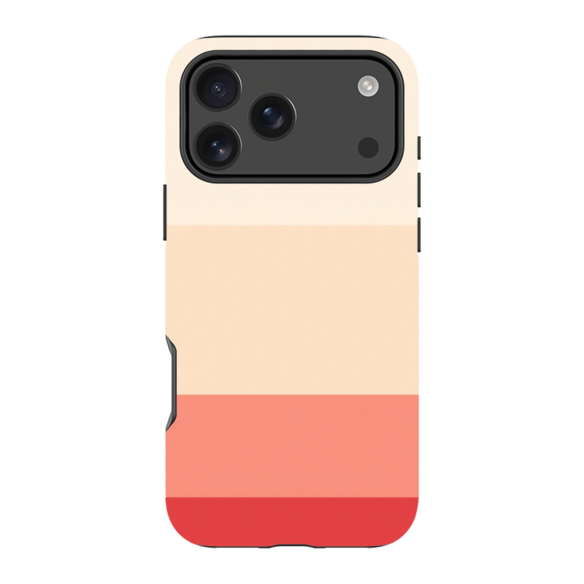 iPhone Tough Case - Crimson Red Gradient