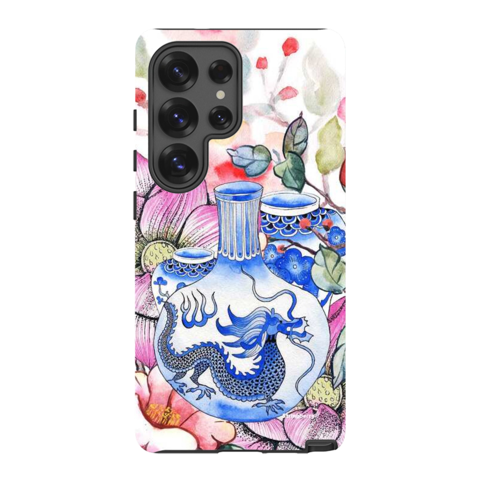 Samsung Tough Case - Dragon Vase