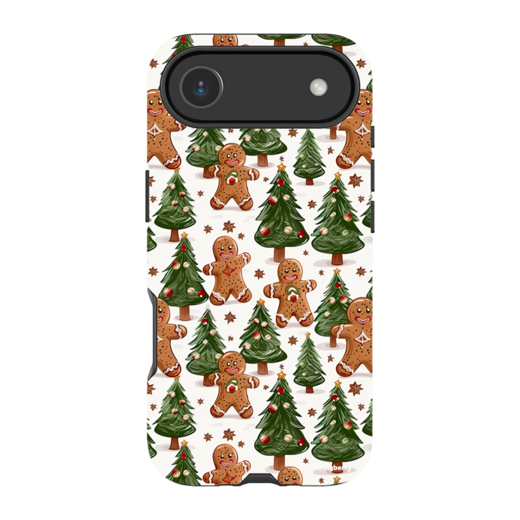 iPhone Tough Case - Ginger Bread Xmas III