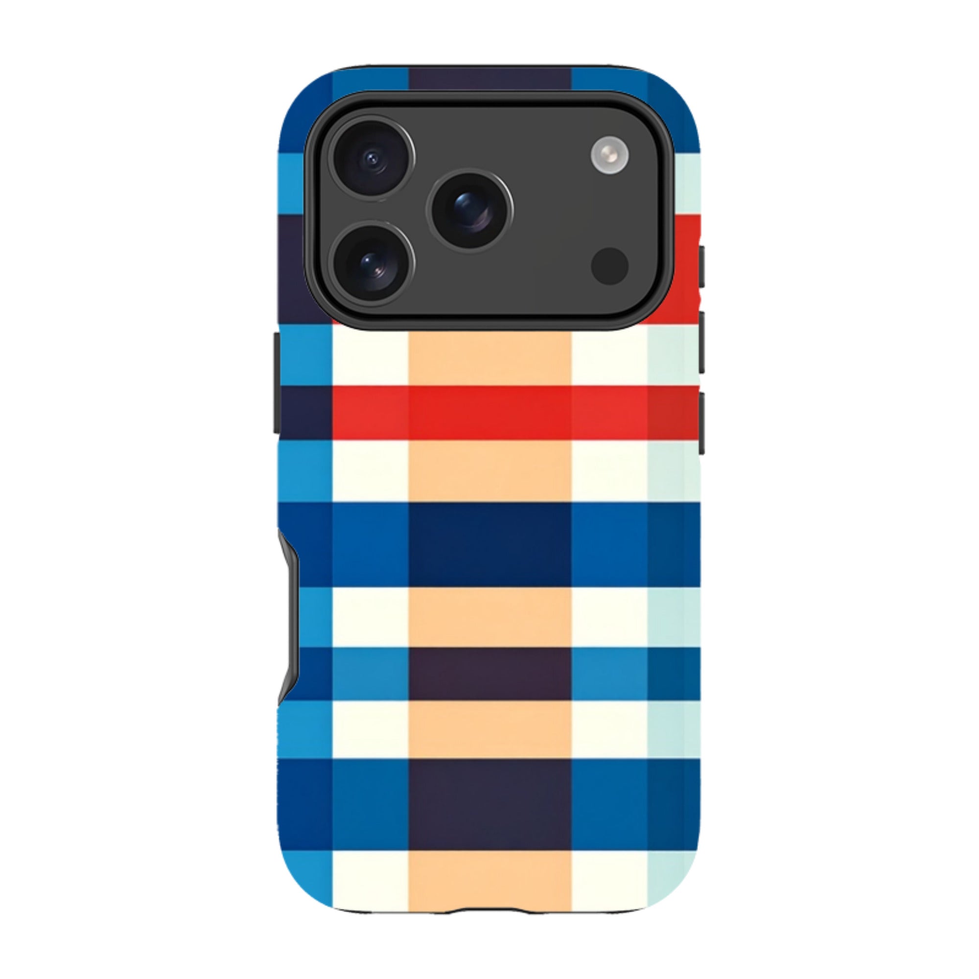 iPhone MagSafe Tough Case - Budapest Gingham