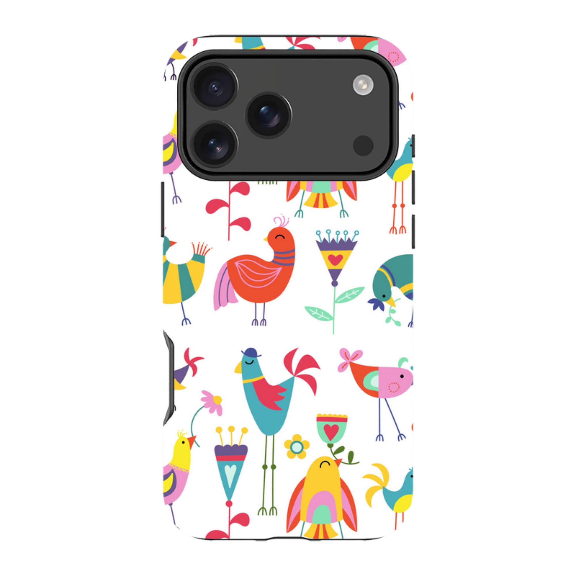 iPhone MagSafe Tough Case -  Folky Birds By Suzy Taylor