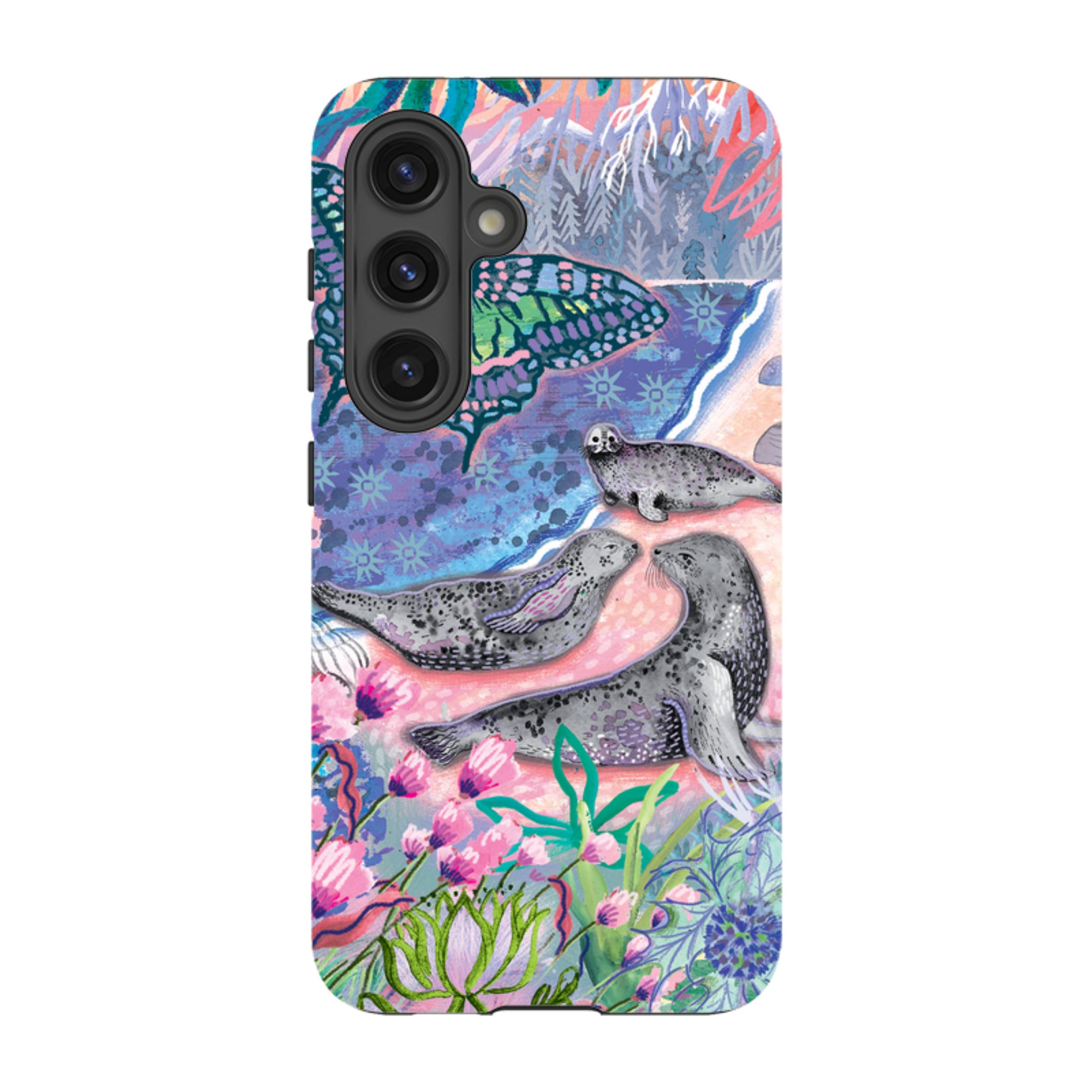 Samsung Tough  Case - Scenic Seals Of Norfolk By Emma Frances Grant