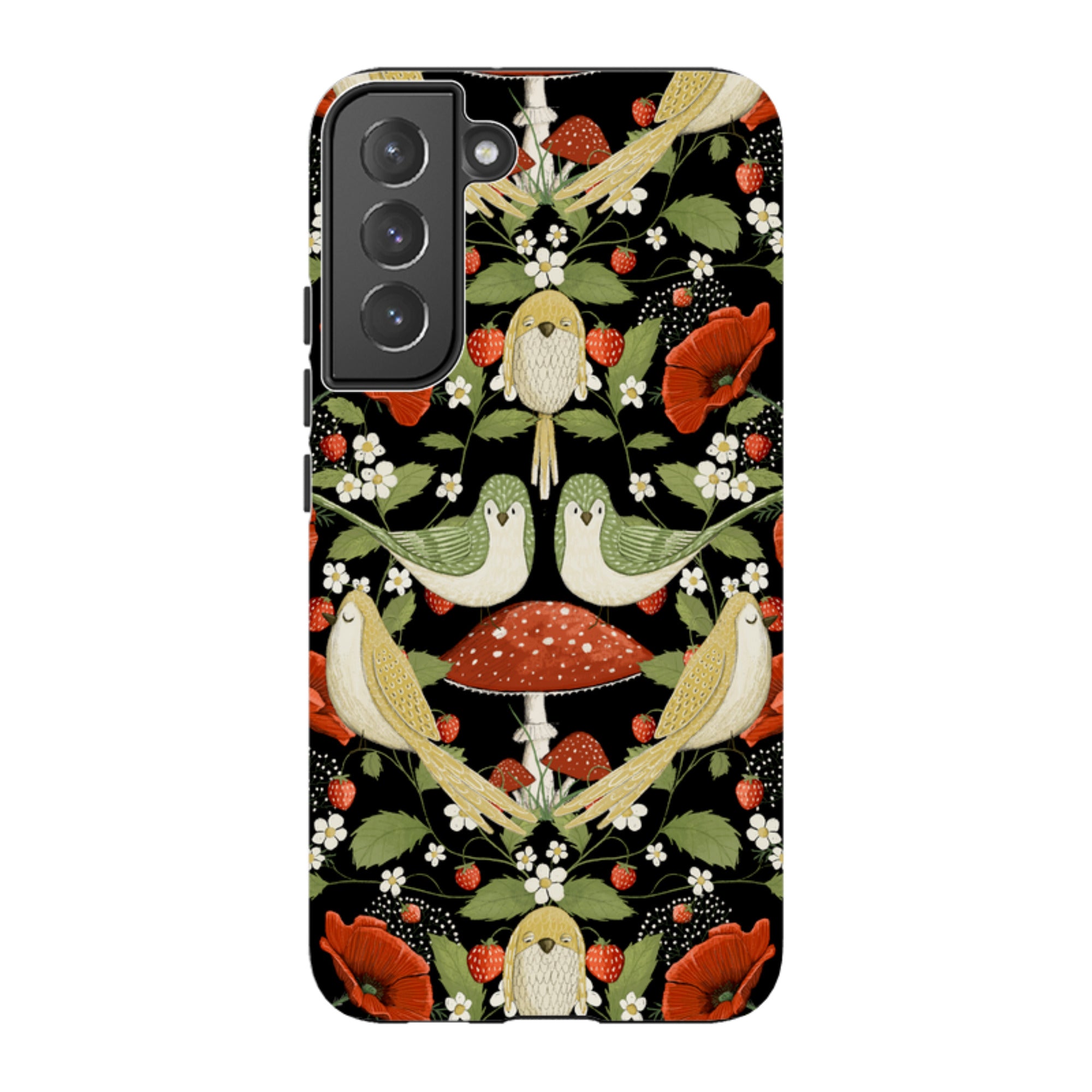 Samsung Tough  Case - Red Poppies By Maja Lindberg