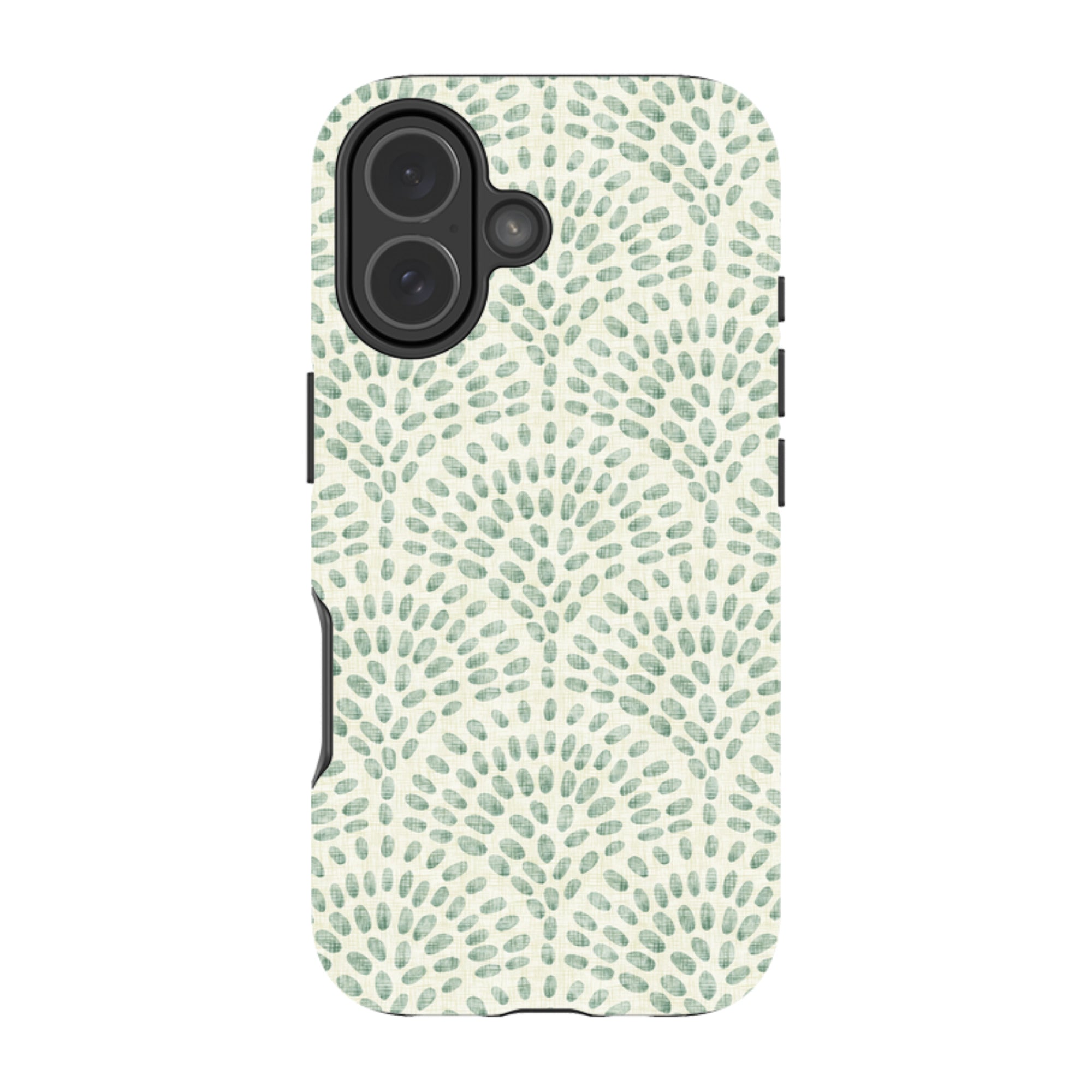 iPhone Tough Case - Scallop - Sage By Katherine Quinn