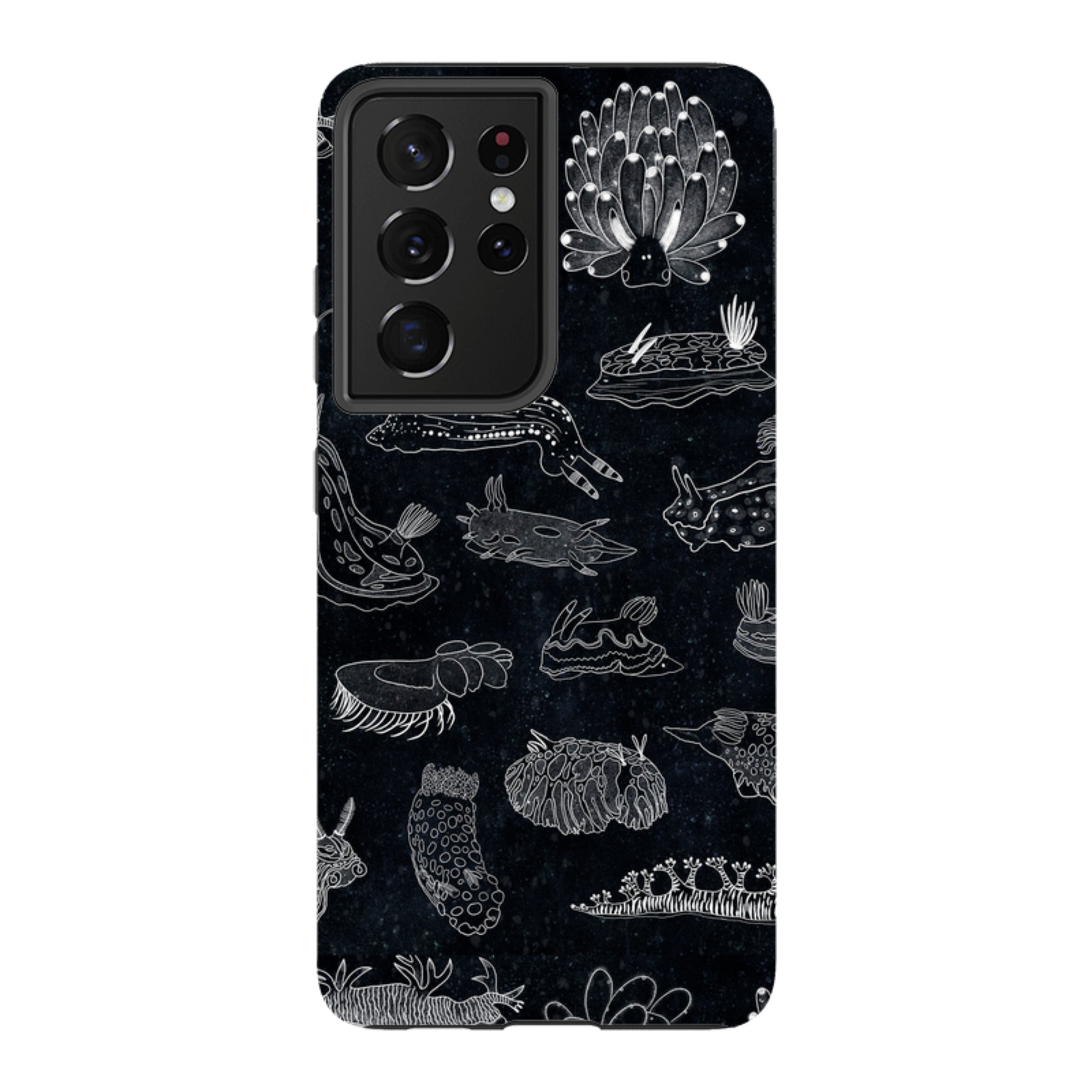 Samsung Tough Case - Nudibranch Line Drawing By Katherine Quinn