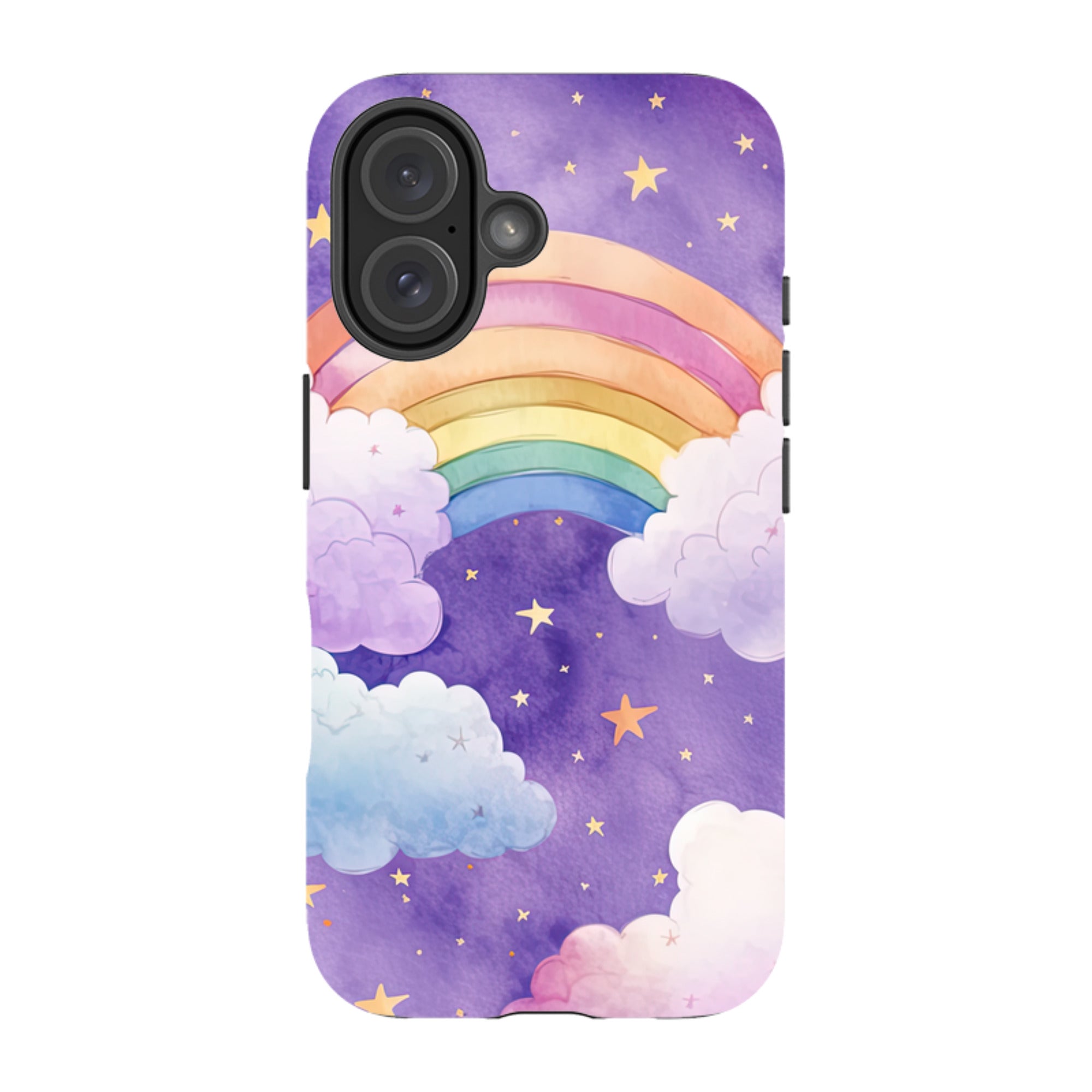 iPhone MagSafe Tough Case - Rainbow Clouds