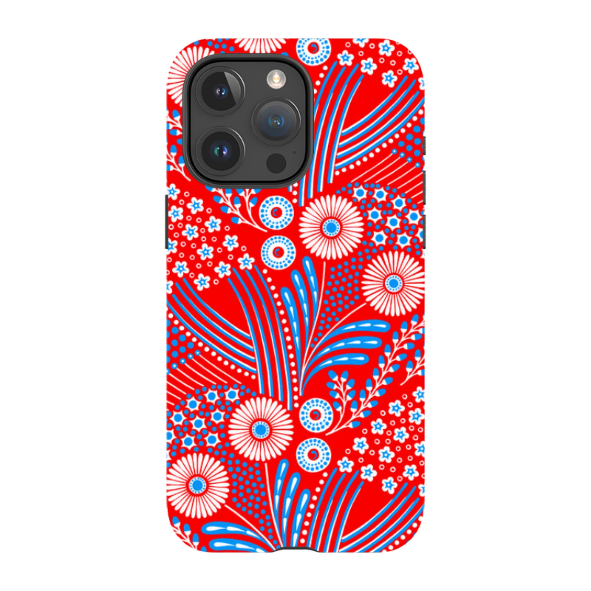 iPhone MagSafe Tough Case - Red Bouquet By Cressida Bell