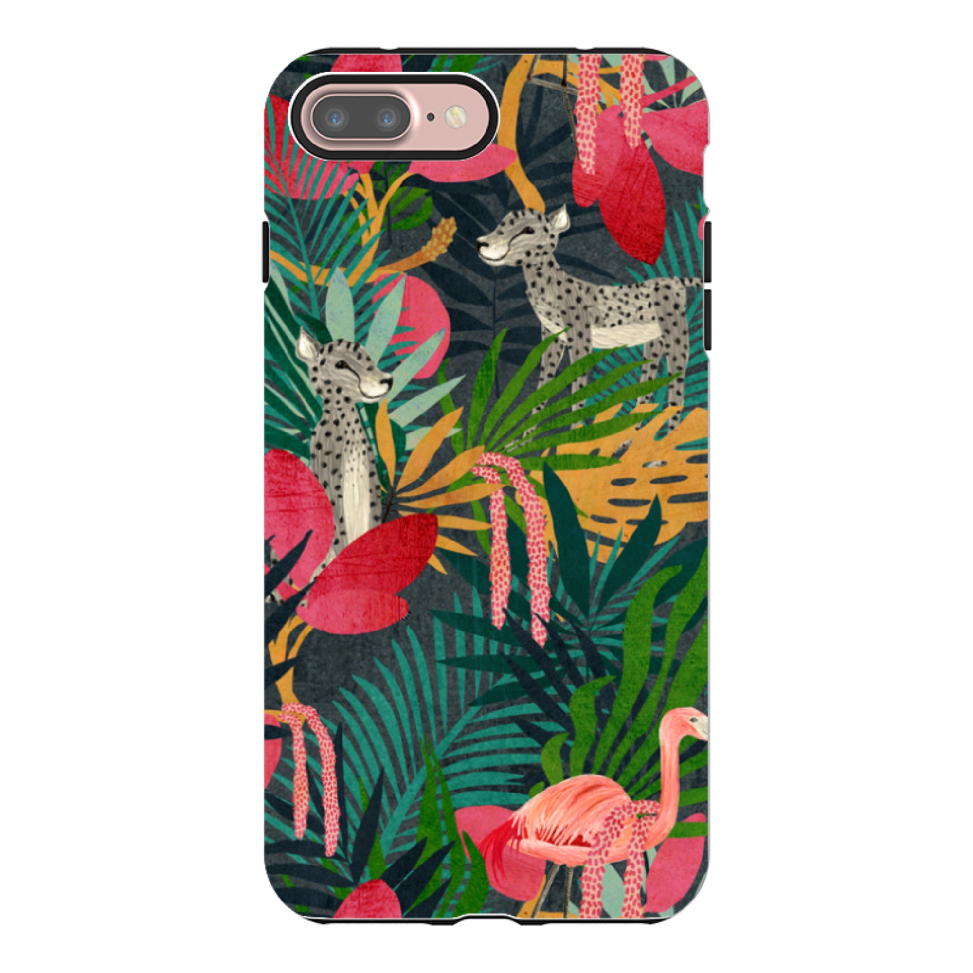iPhone Tough Case - Lush Jungle By Katherine Quinn