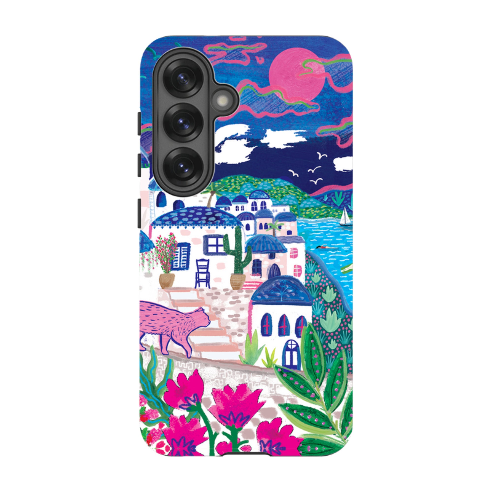 Samsung Tough  Case - Sapphire Seas III By Emma Frances Grant