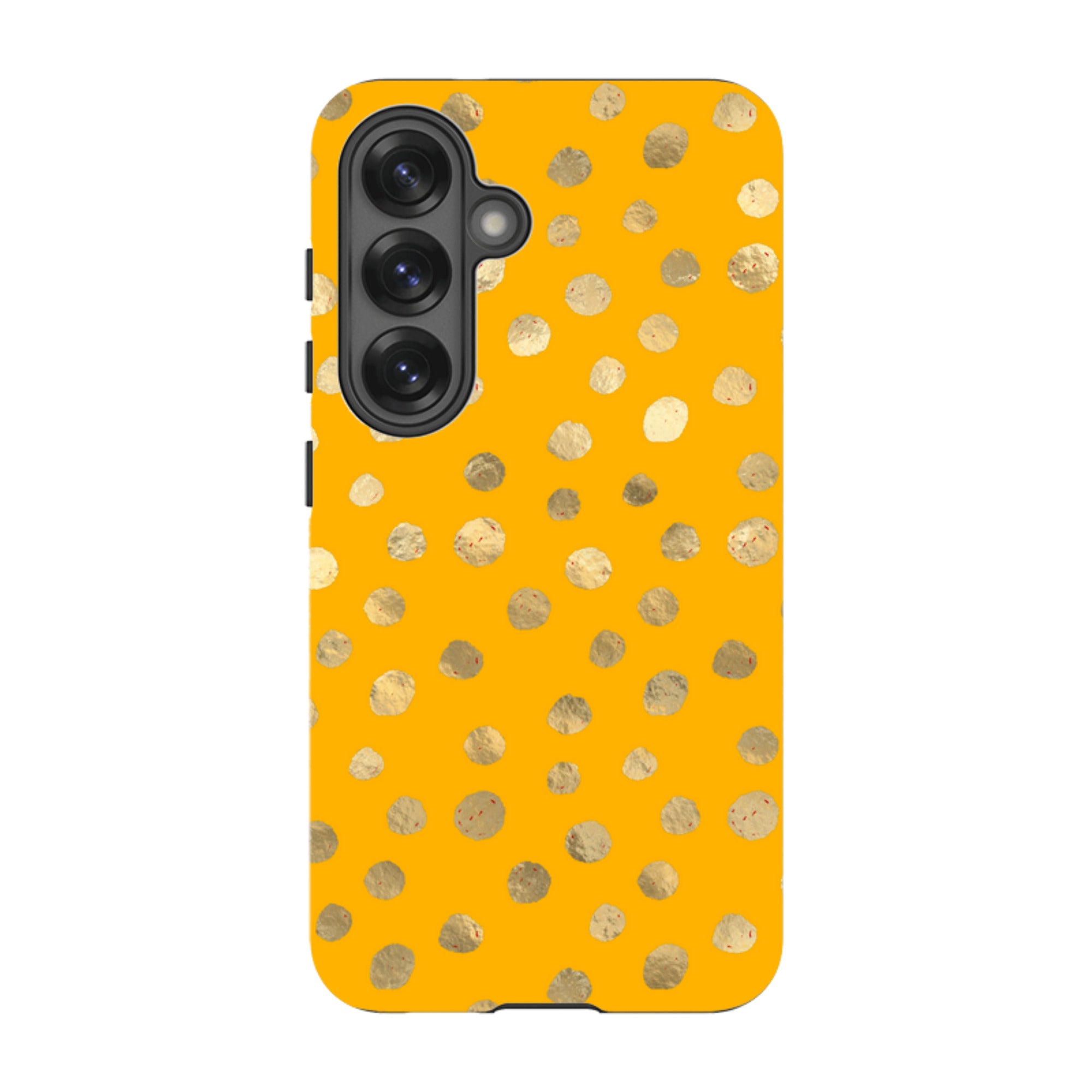 Samsung Tough Case - Honey and Gold Dots