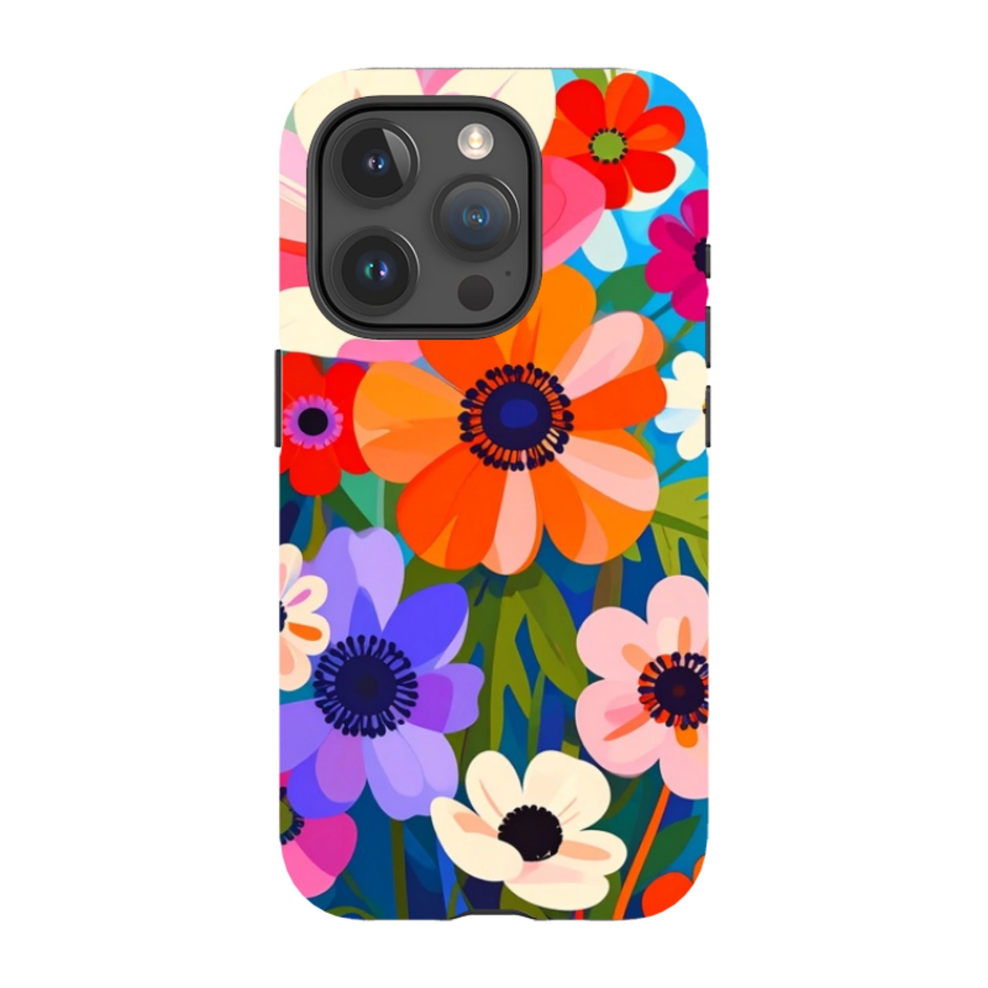 iPhone Tough Case - Angel Summer Floral