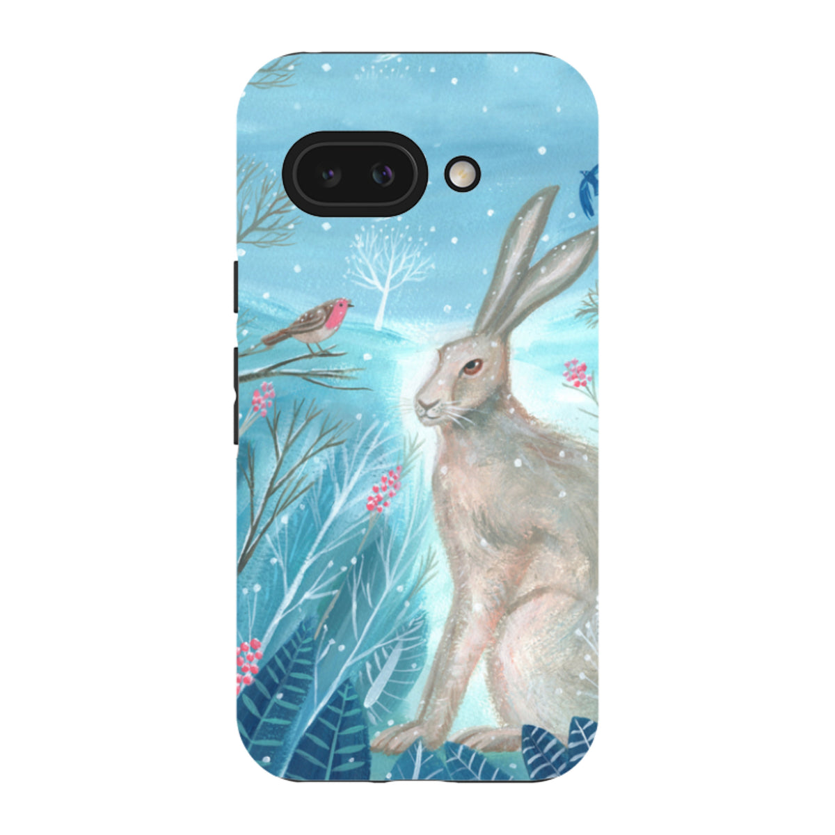 Google Tough Case - Winter Hare By Mary Stubberfield