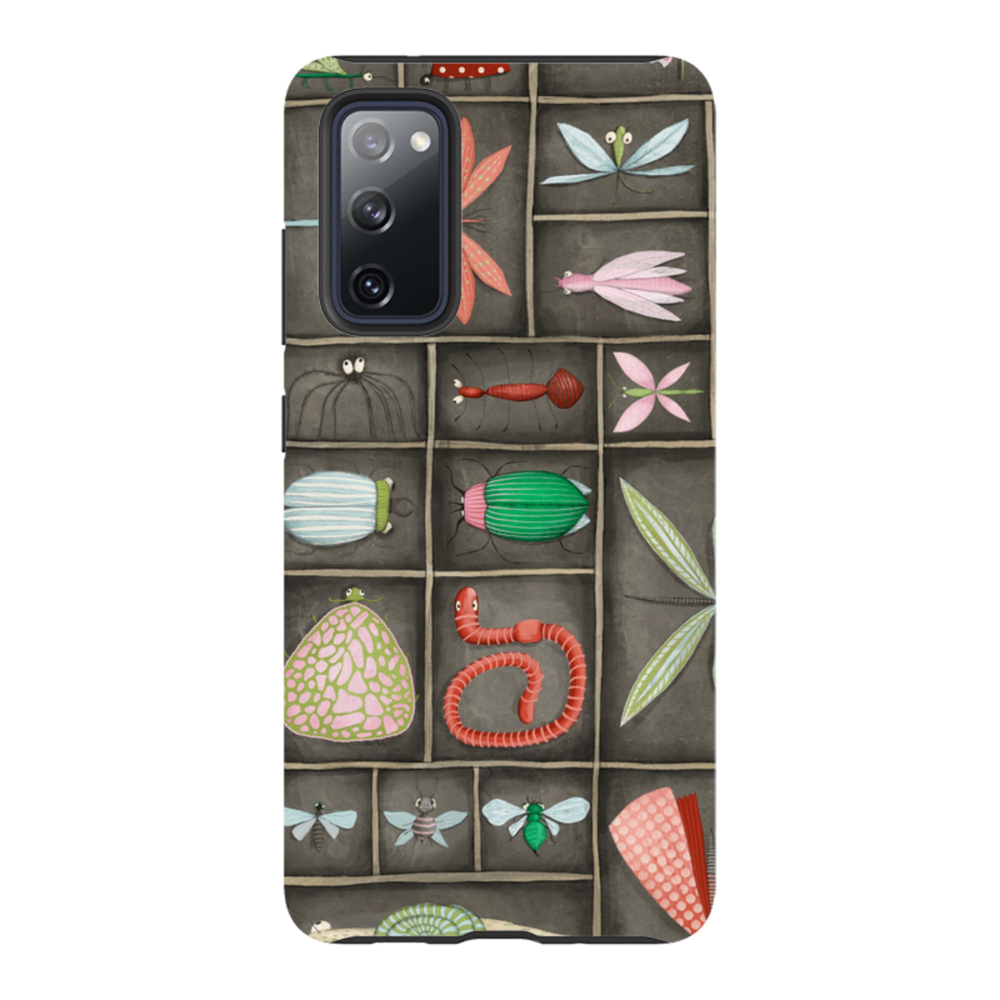 Samsung Tough Case - Cabinet Of Bugs By Maja Lindberg