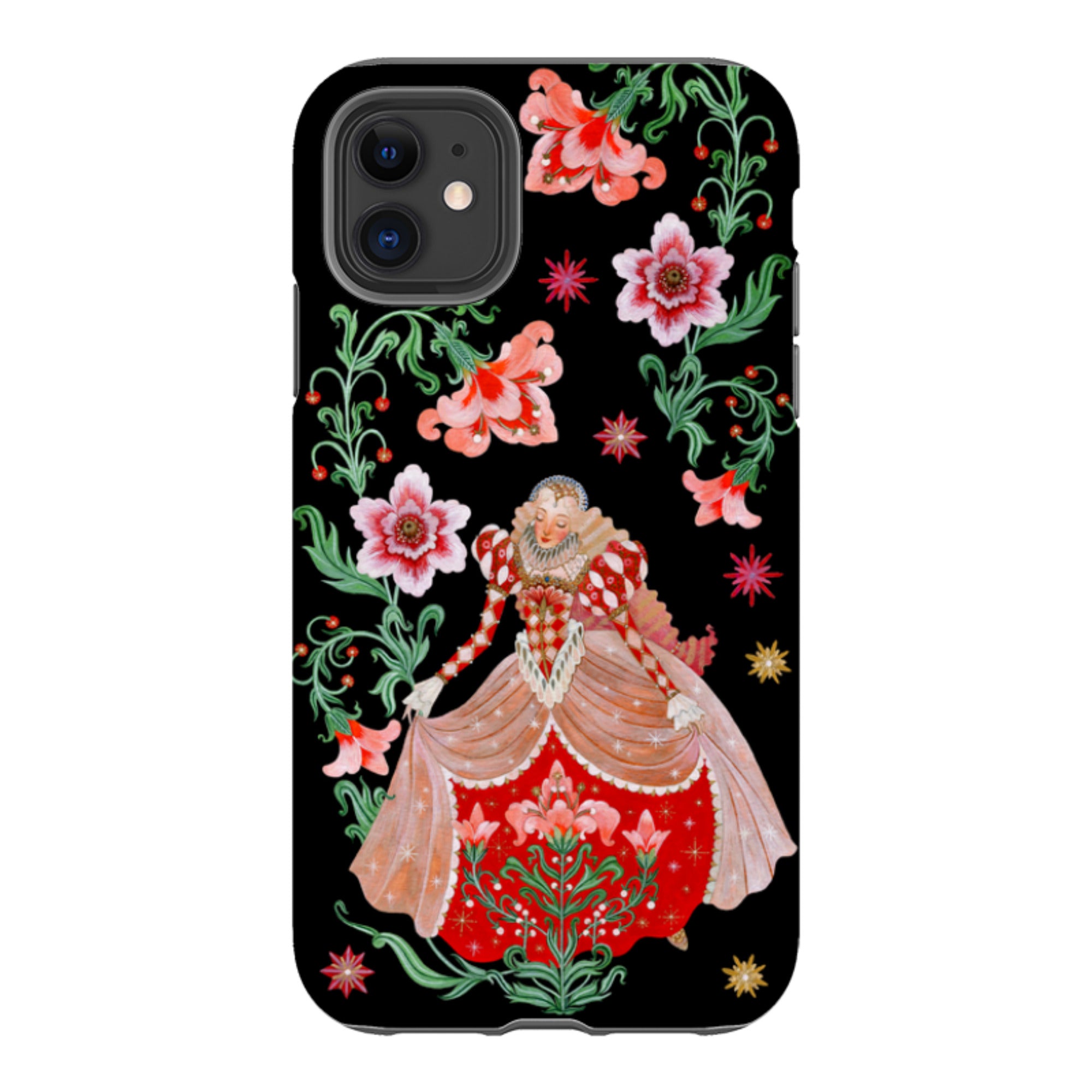 iPhone Tough  Case - Nine Ladies Dancing By Maria Matos