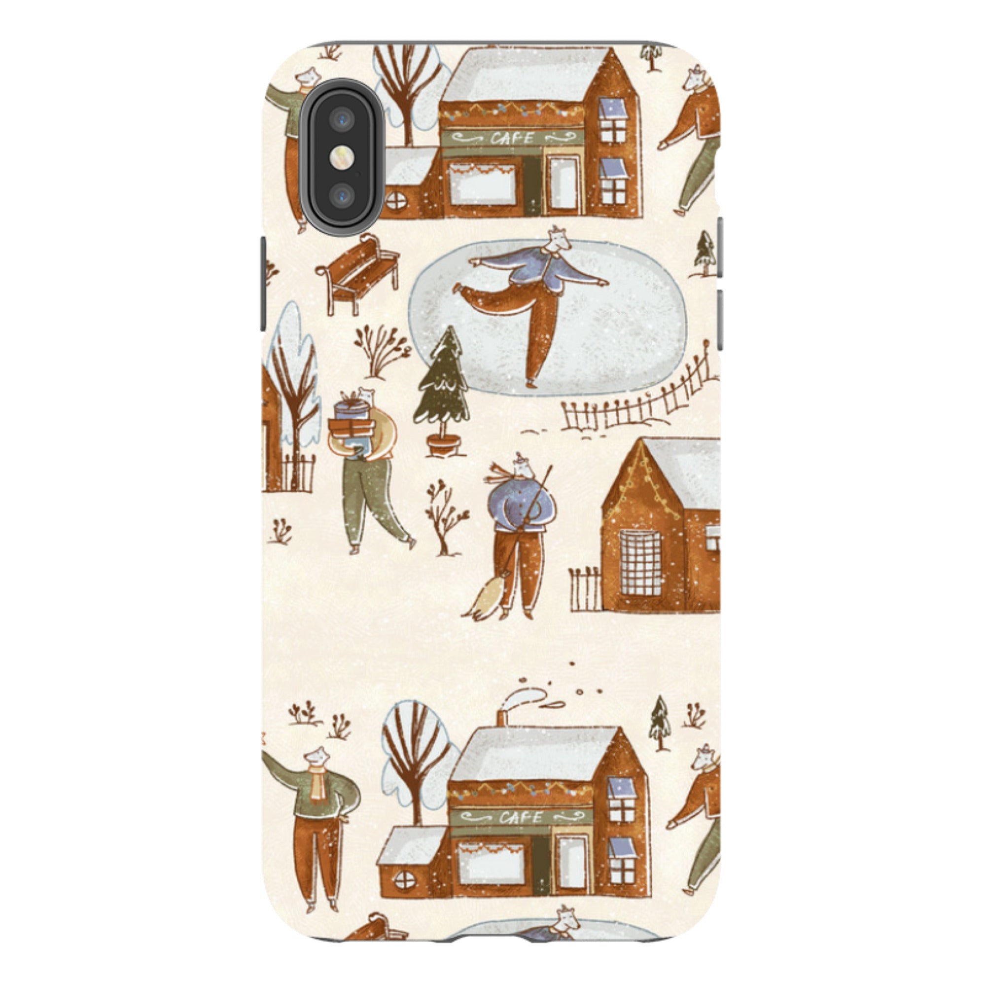 iPhone Tough Case - Winter Life