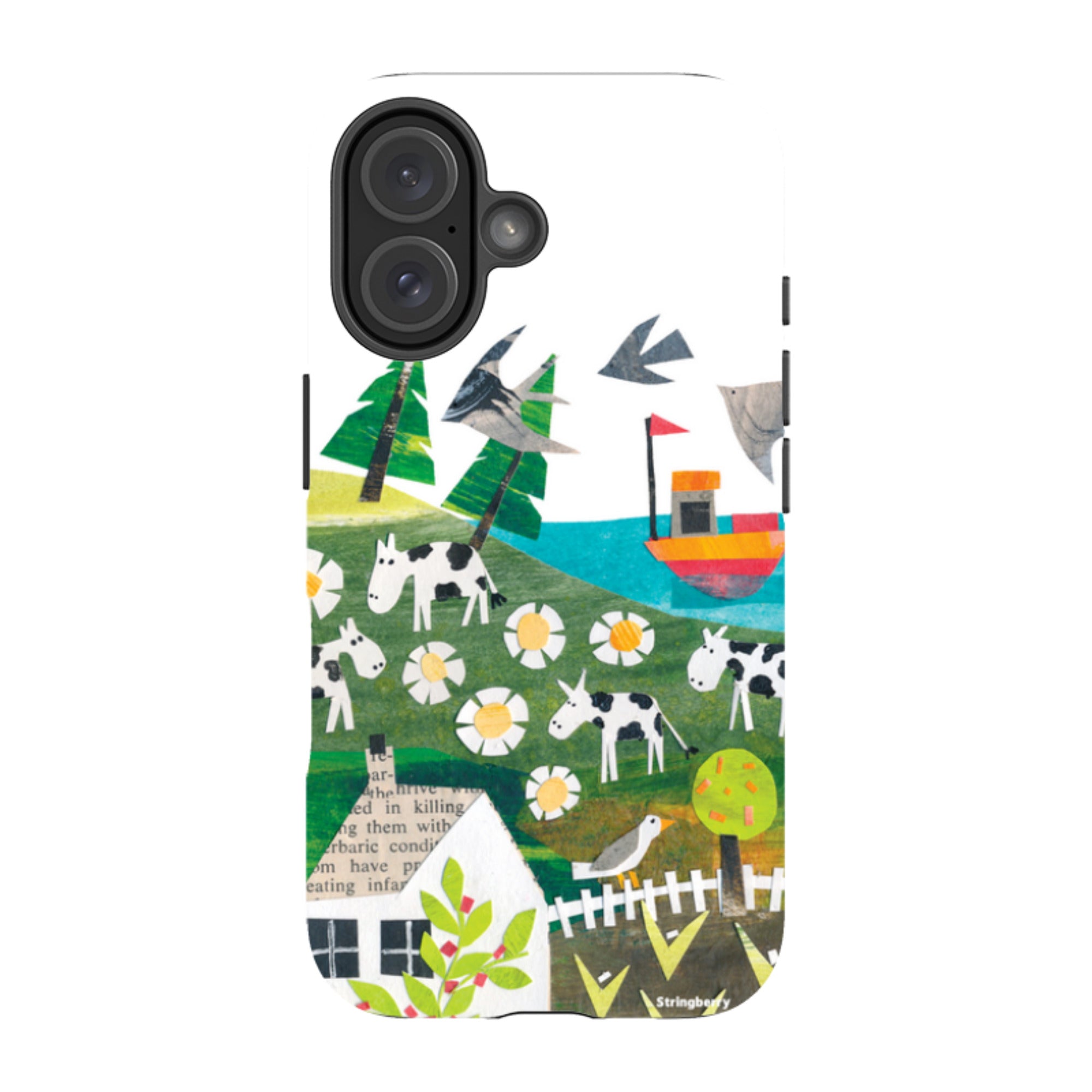 iPhone Tough Case - Countryscape VII By Tracey English