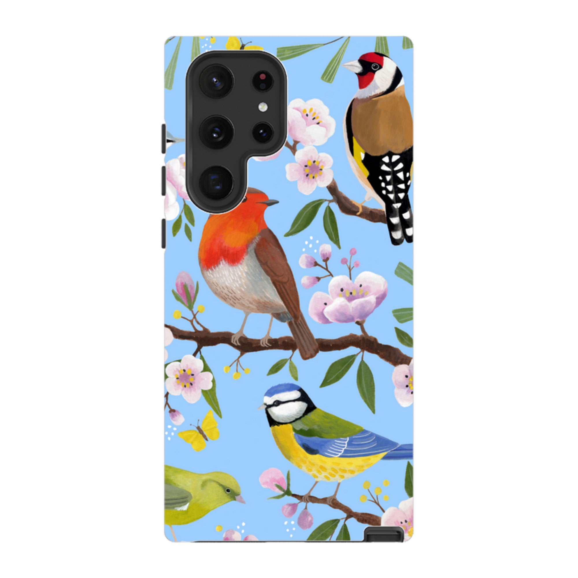 Samsung Tough Case - Garden Birds By Bex Parkin