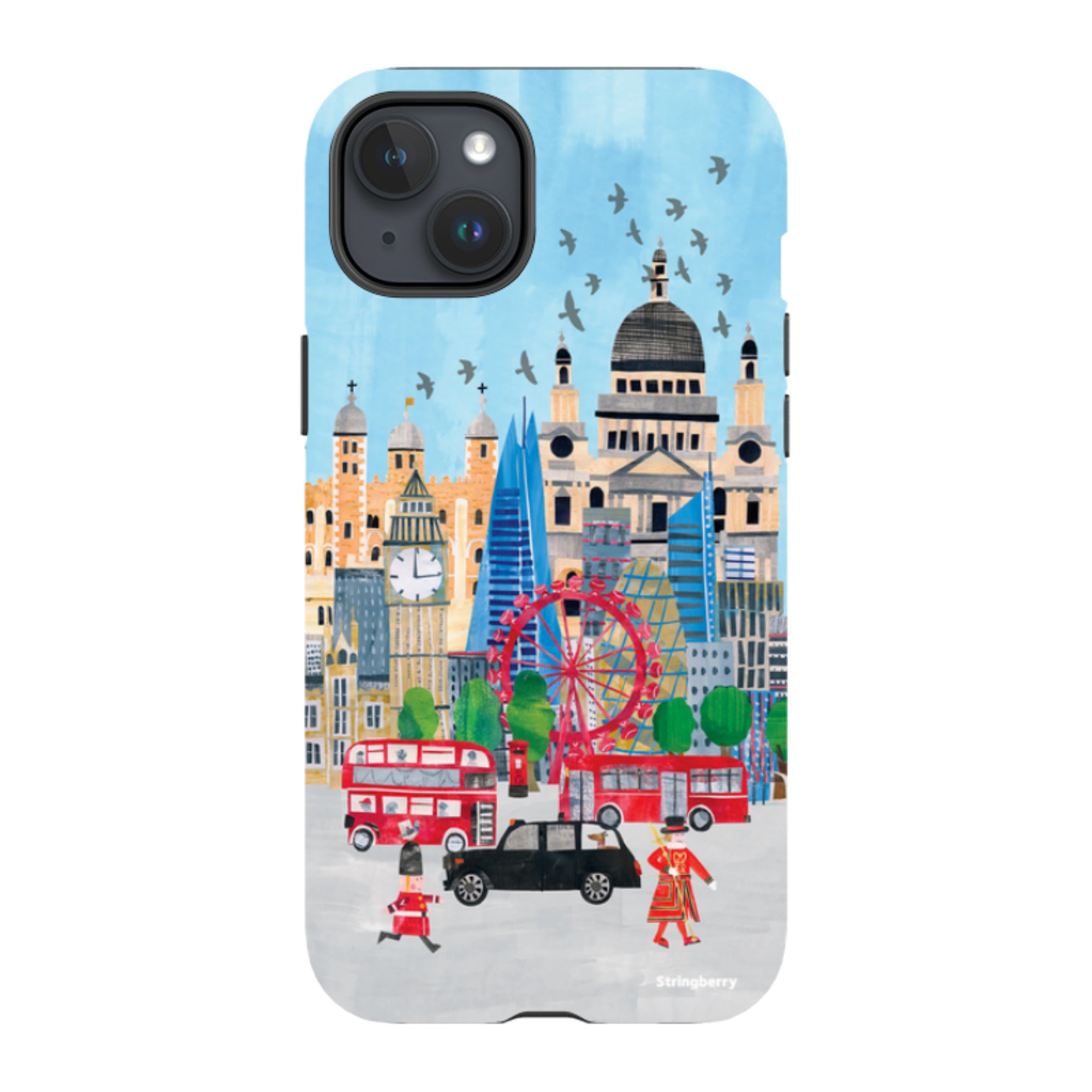 iPhone Tough Case - Spring In London By Tracey English
