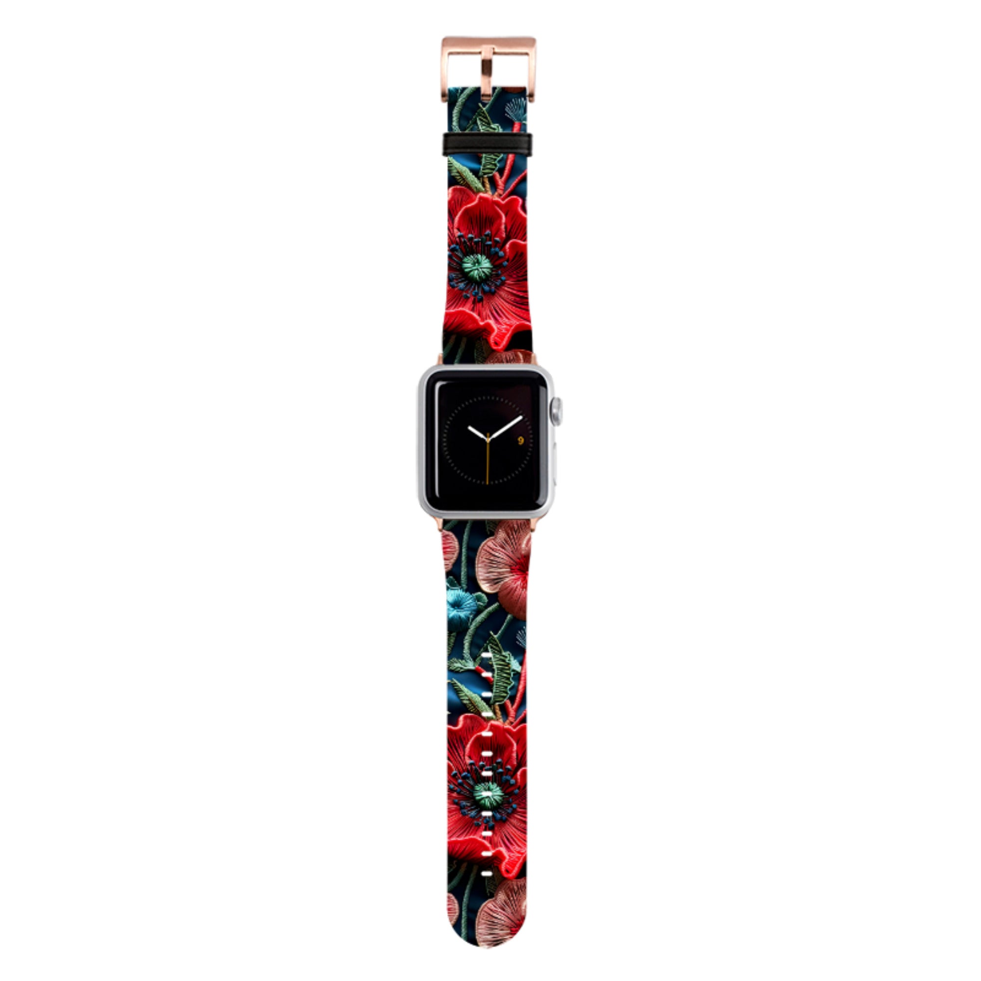 Poppy Love II Apple Watch Strap