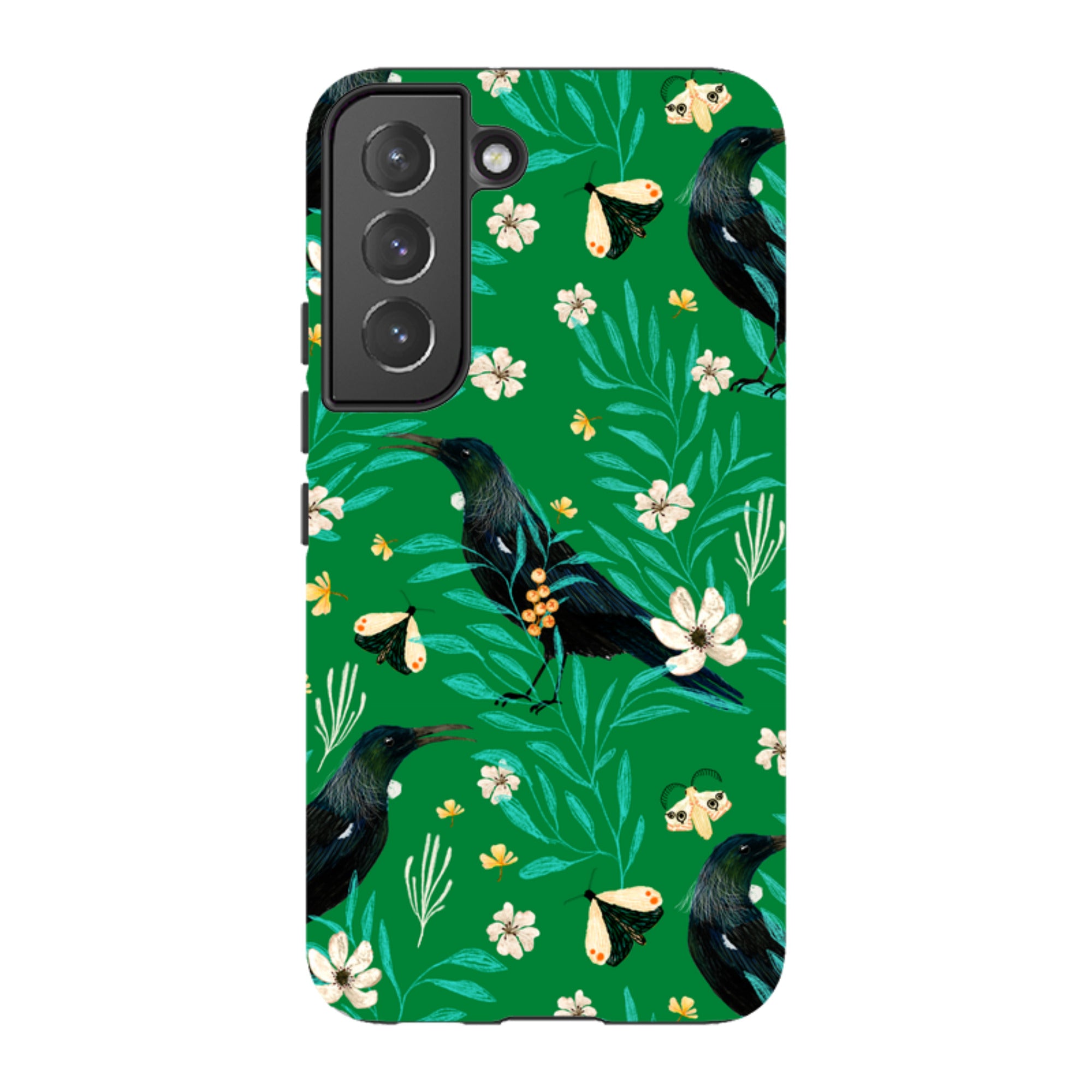 Samsung Tough Case - Tui Green By Katherine Quinn