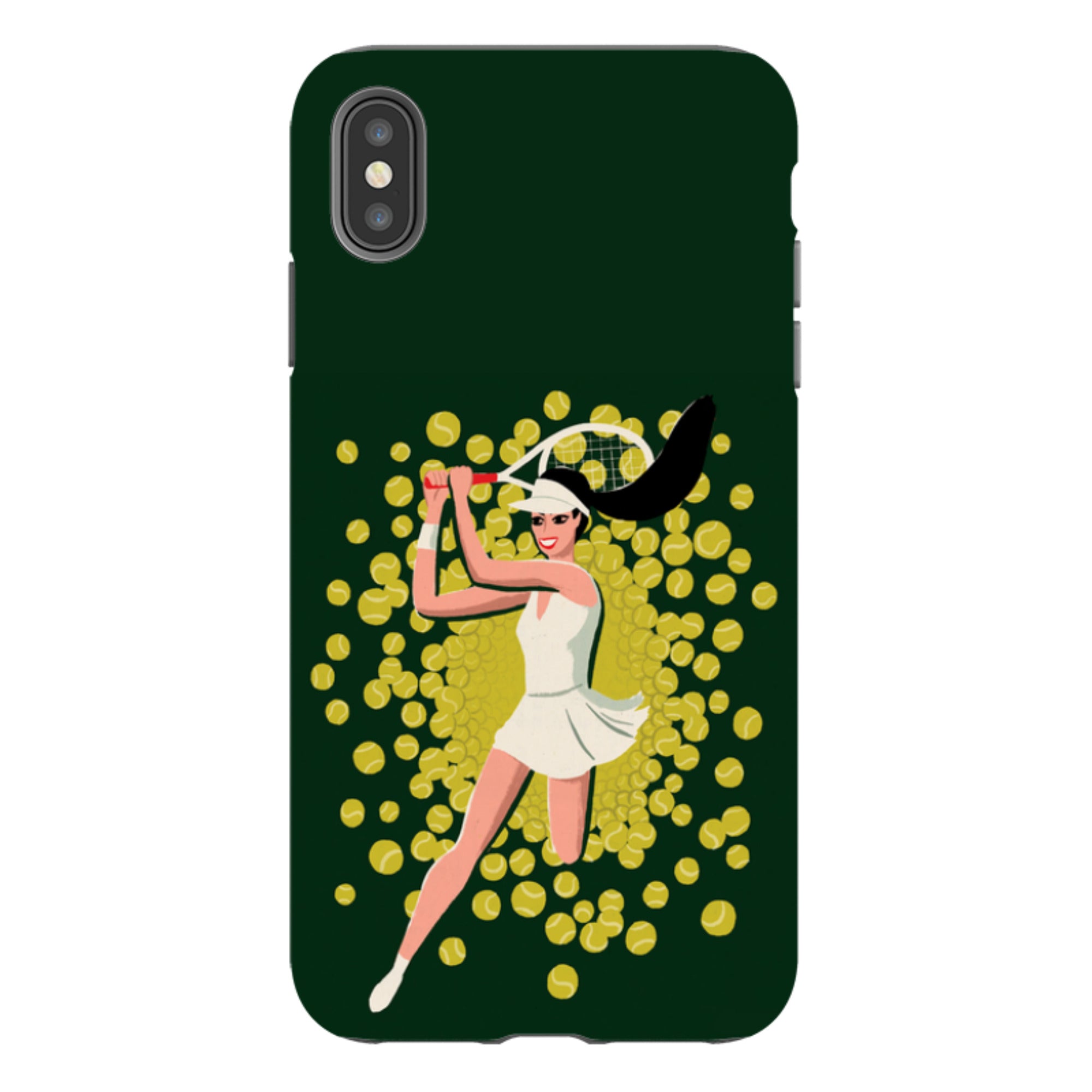 iPhone Tough Case - Tennis Burst