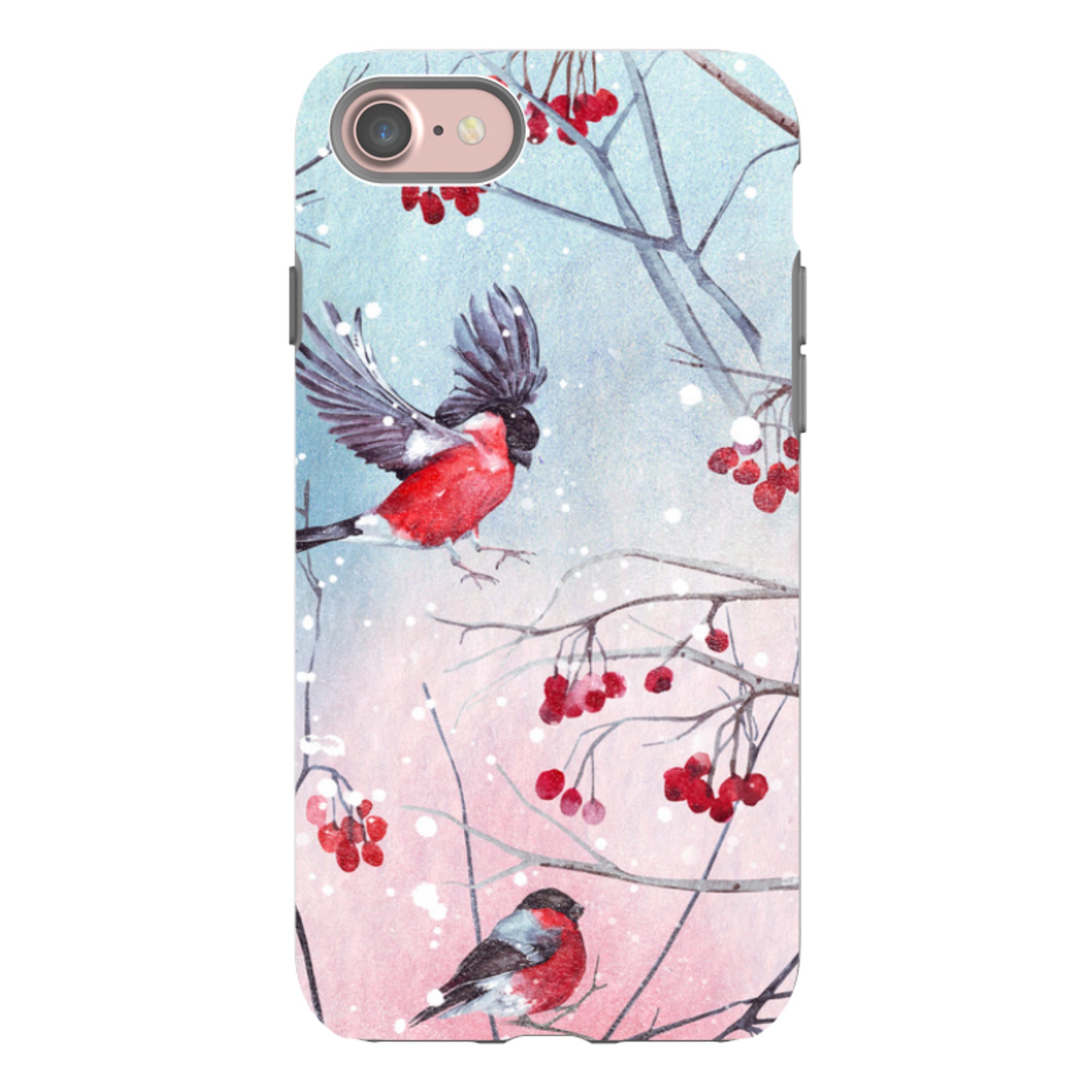 iPhone Tough Case - Birds And Berries