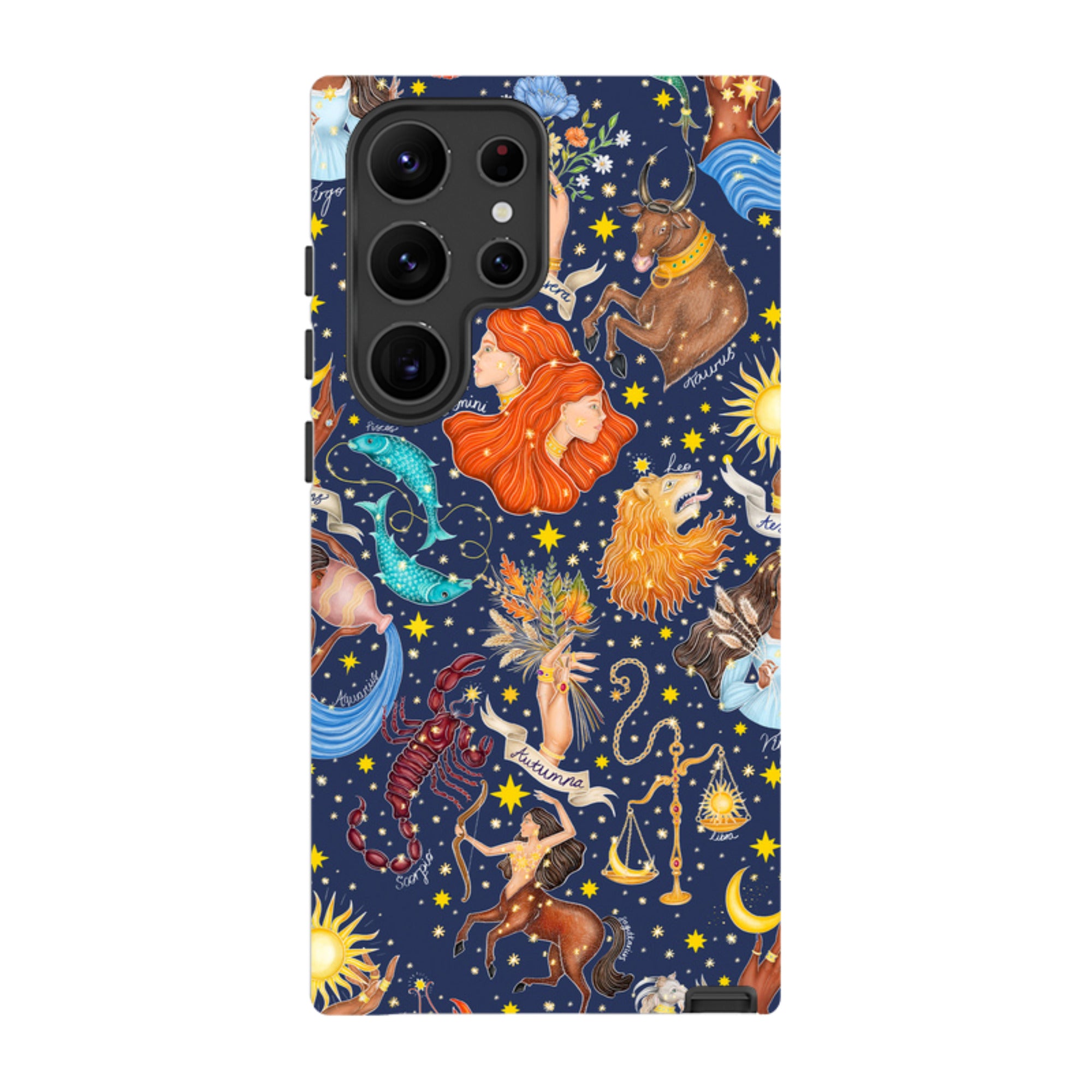 Samsung Tough Case - Zodiac Composite By Catherine Rowe