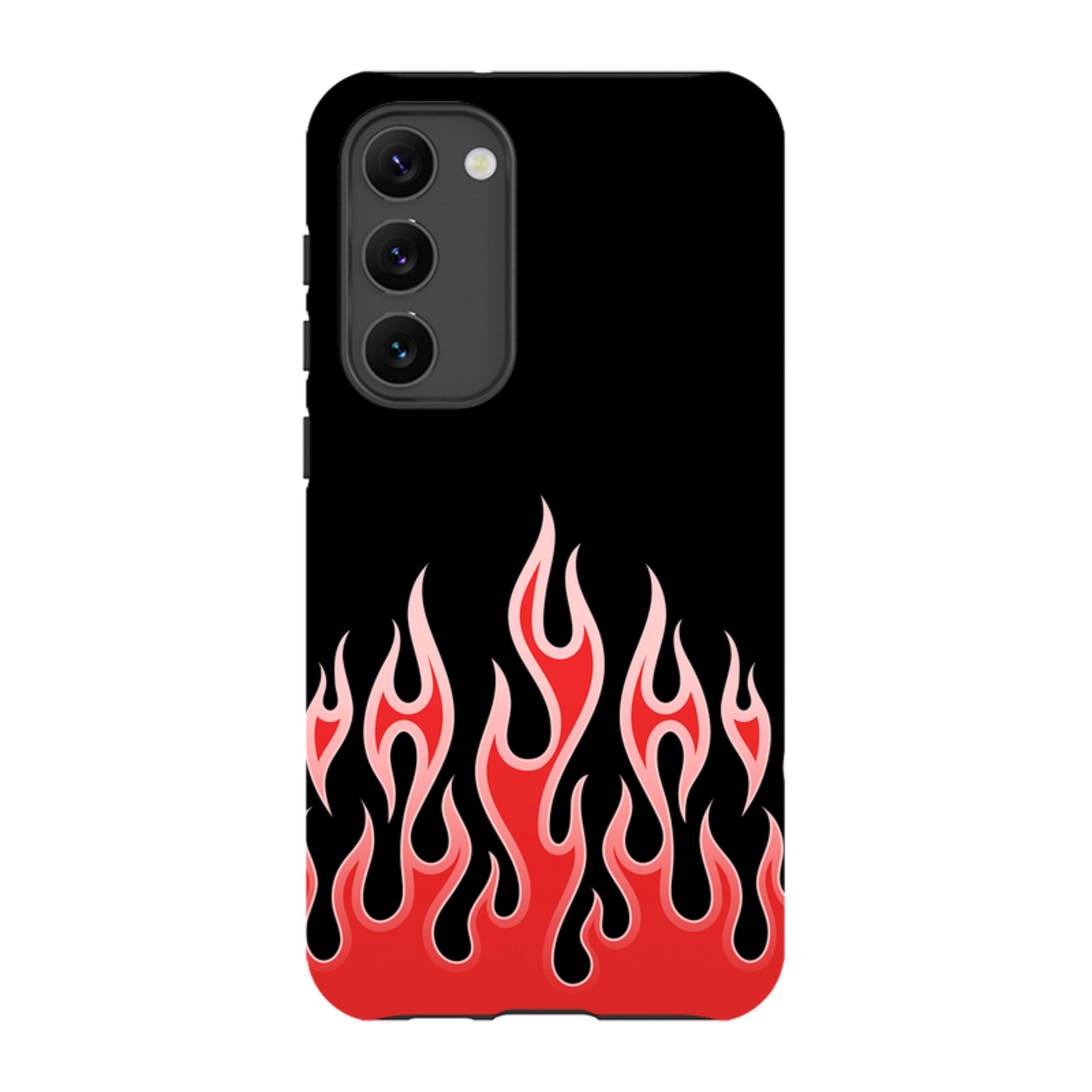 Samsung Tough Case - Red Flames